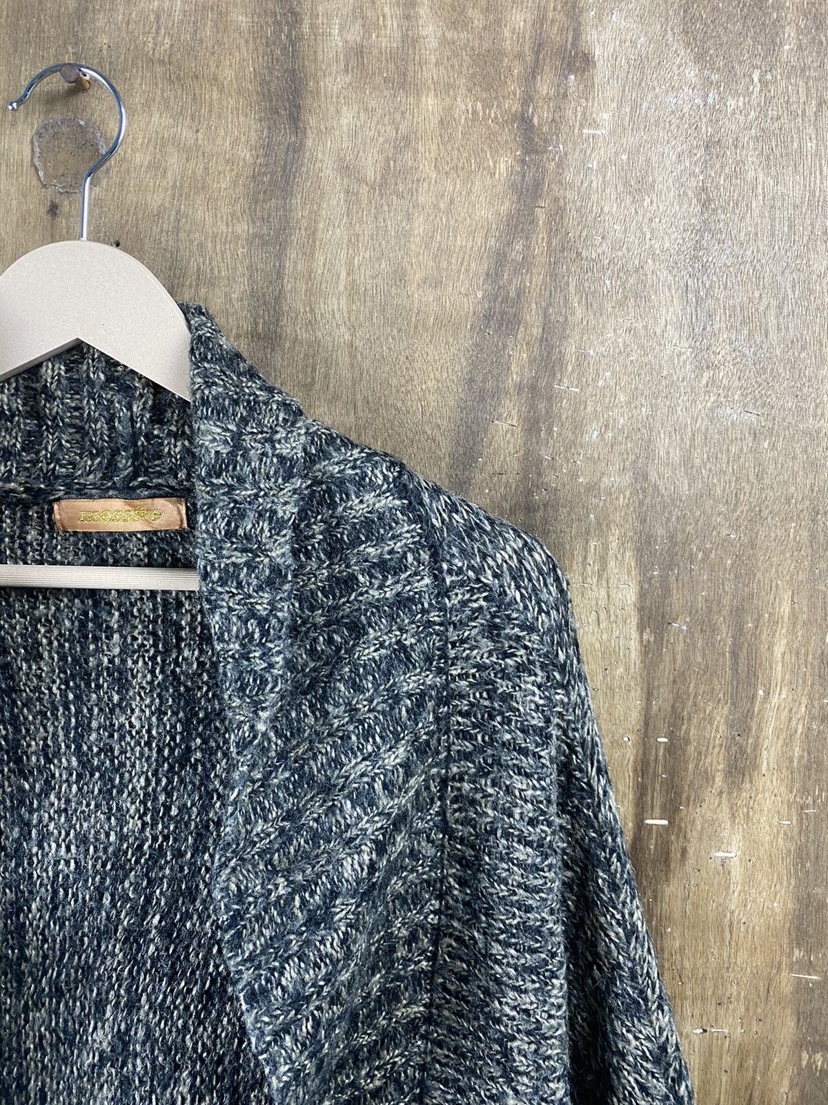 Homespun Knitwear × Japanese Brand Massive Homespun Japan cardigan distressed Knitwear #Z056 Size US M / EU 48-50 / 2 - 5 Thumbnail