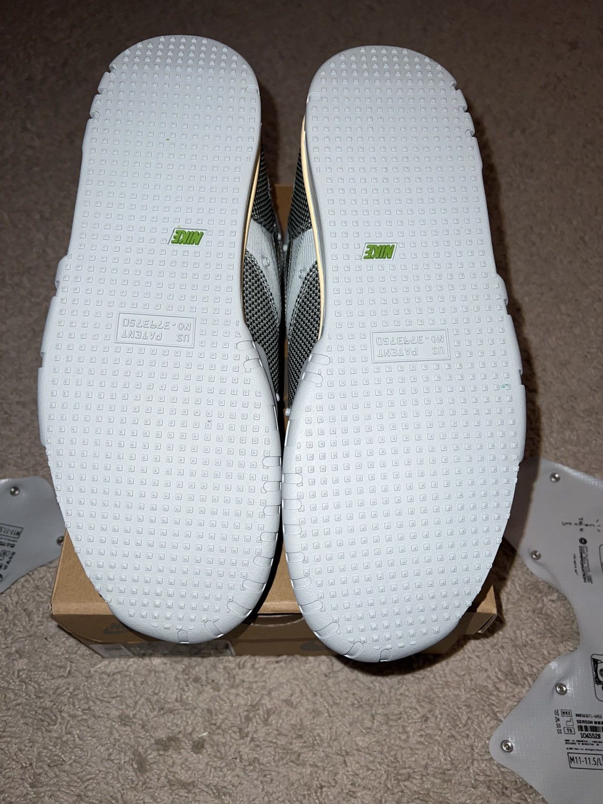 Nike × Travis Scott Travis Scott Air trainer 1 Grey haze Size US 11 / EU 44 - 5 Thumbnail