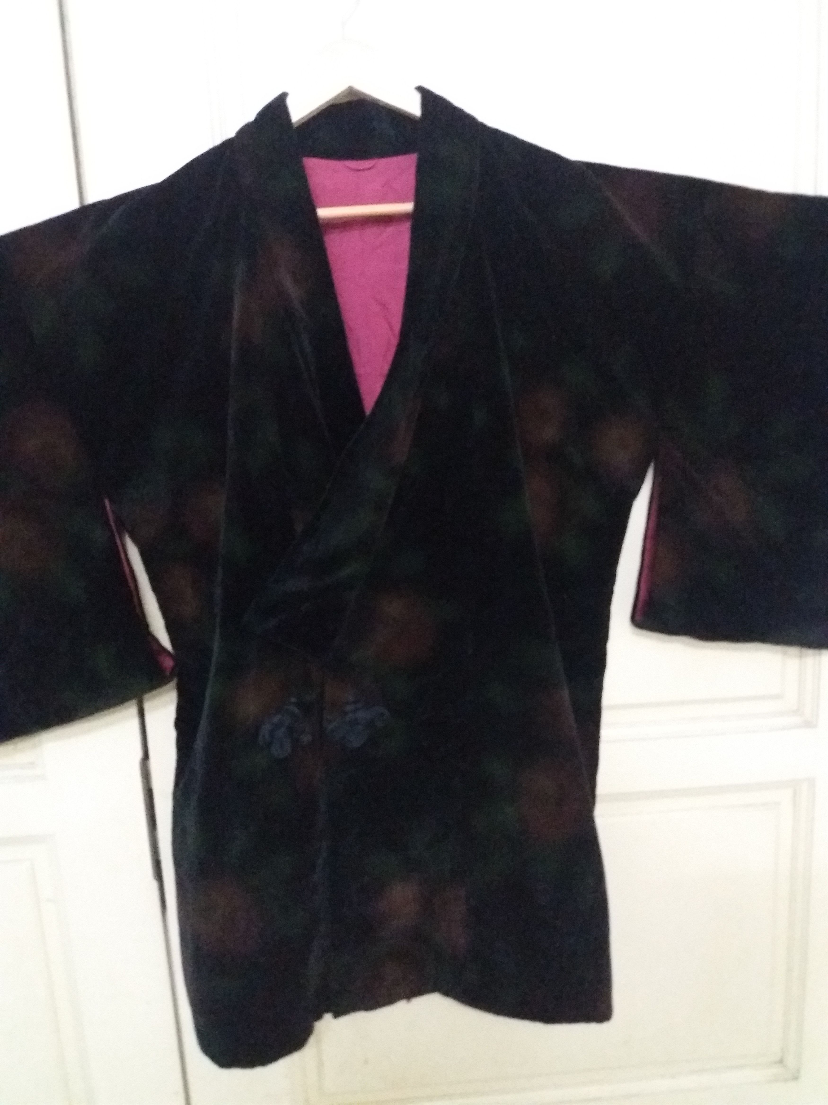 Japanese Brand Japanese traditional kimono velvet materials Size US L / EU 52-54 / 3 - 5 Thumbnail