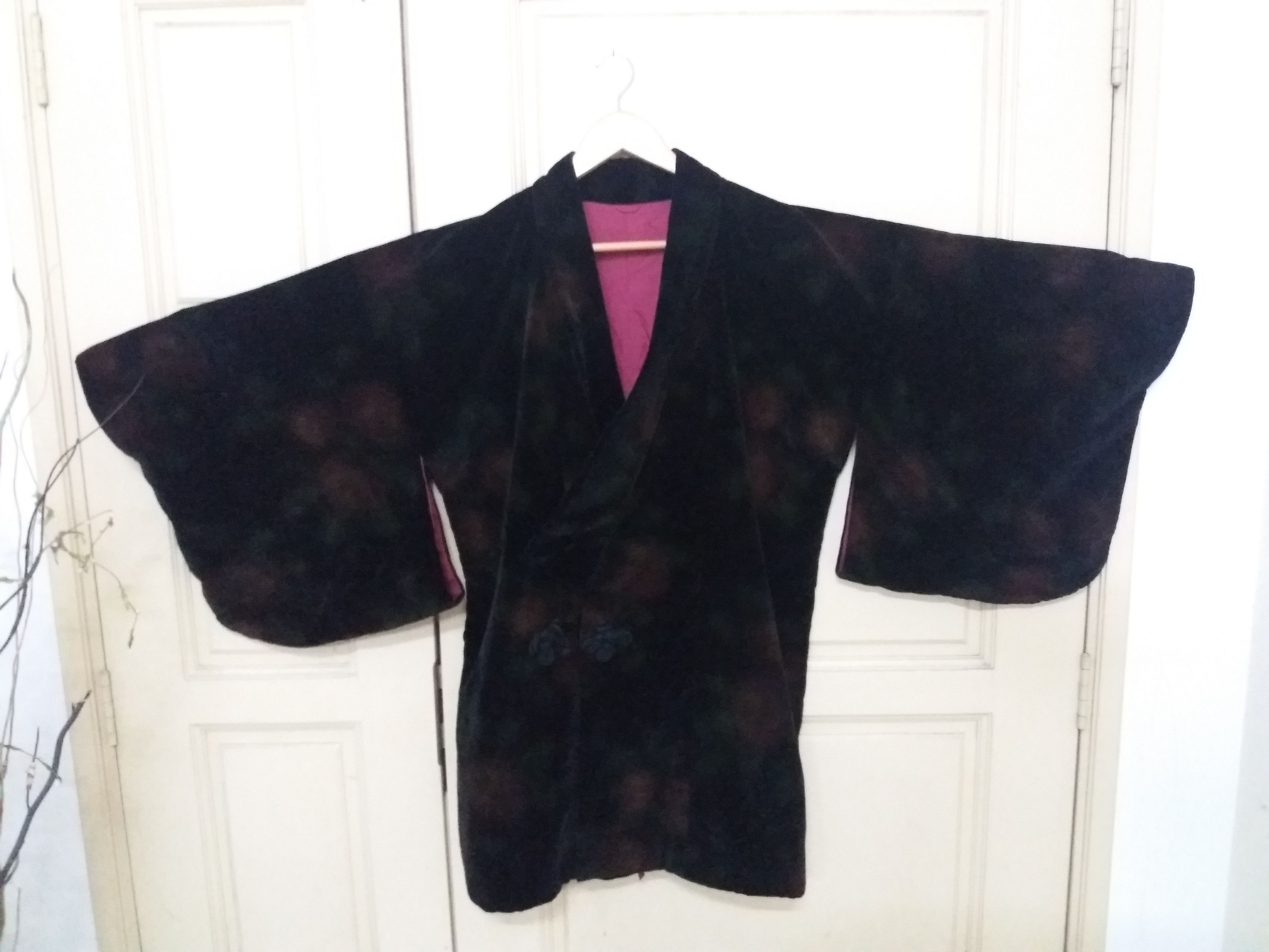 Japanese Brand Japanese traditional kimono velvet materials Size US L / EU 52-54 / 3 - 6 Thumbnail