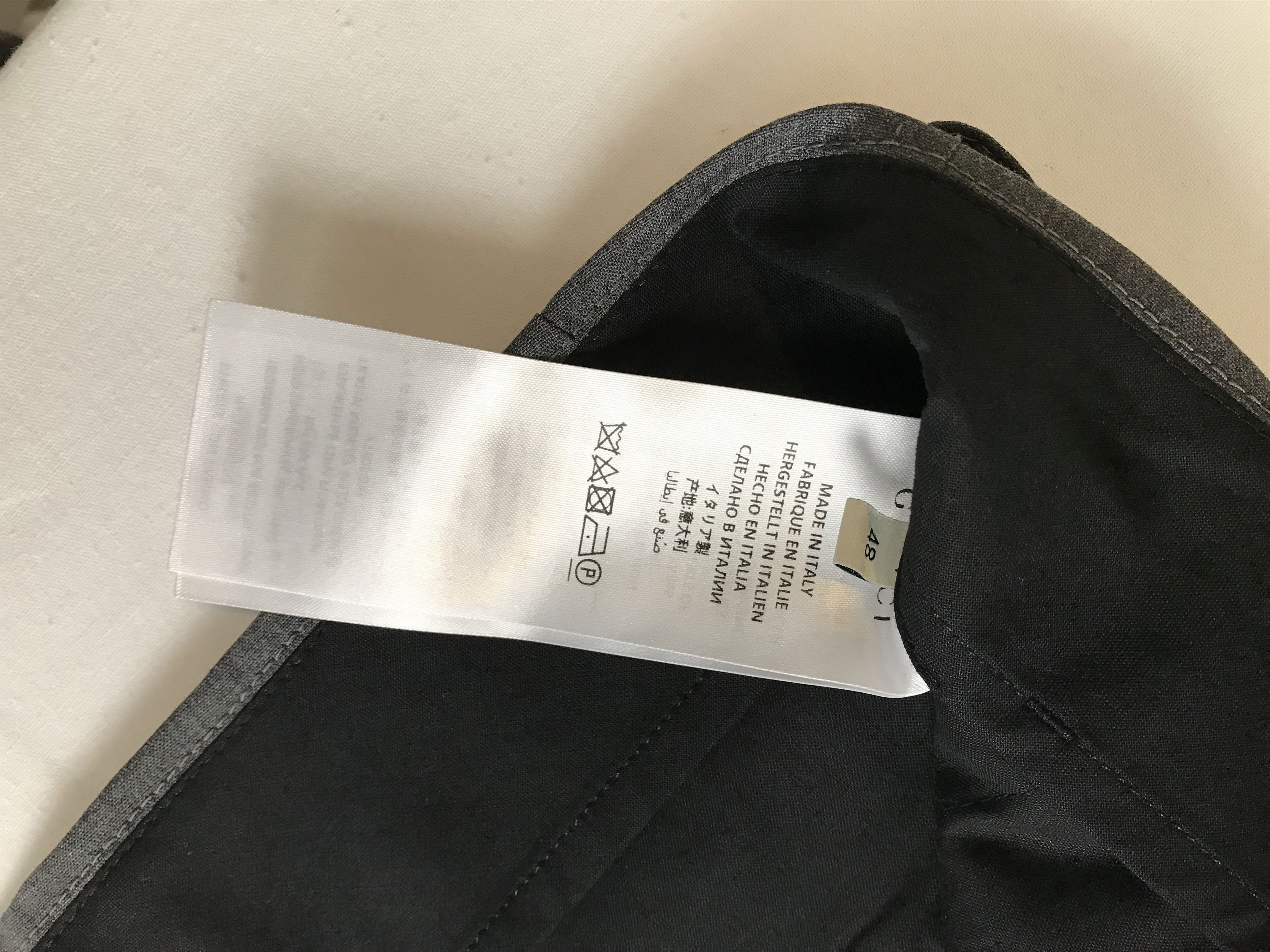 Gucci Men's Gucci Grey Suit Trousers Size US 32 / EU 48 - 6 Thumbnail
