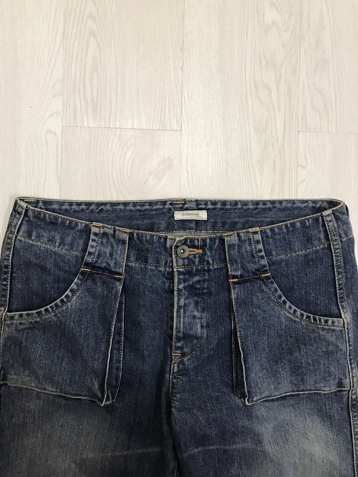 Japanese Brand × Johnbull × Vintage Vintage John Bull Bush Pants Dungarees Jeans Size US 33 - 5 Thumbnail