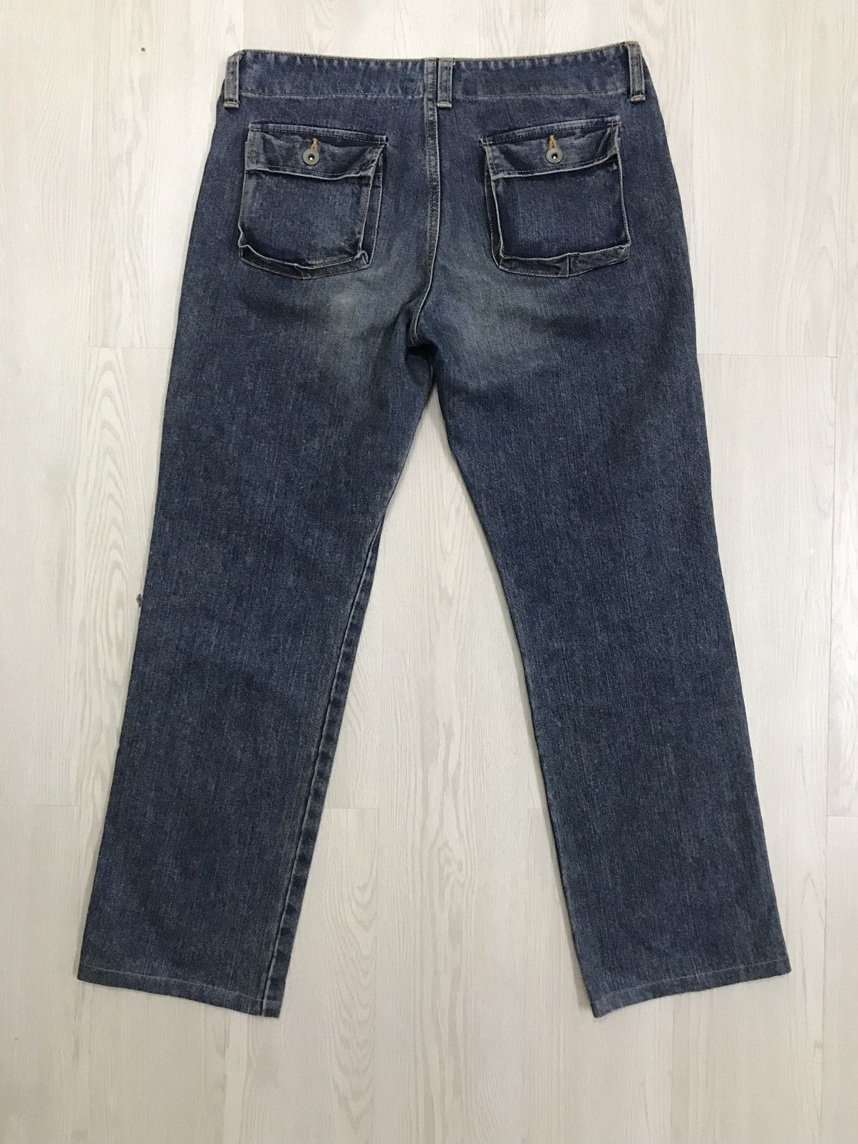 Japanese Brand × Johnbull × Vintage Vintage John Bull Bush Pants Dungarees Jeans Size US 33 - 2 Thumbnail