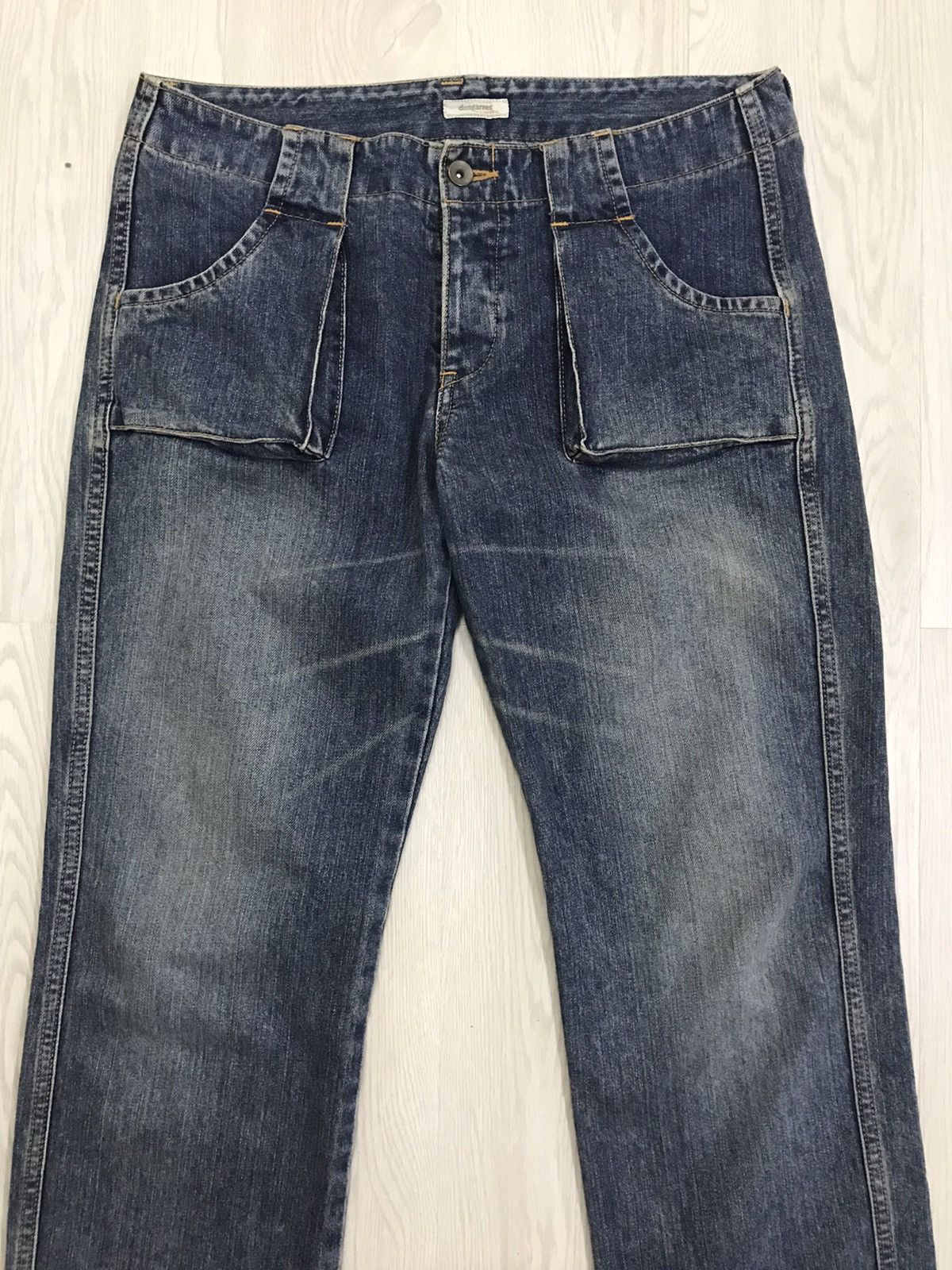 Japanese Brand × Johnbull × Vintage Vintage John Bull Bush Pants Dungarees Jeans Size US 33 - 3 Thumbnail