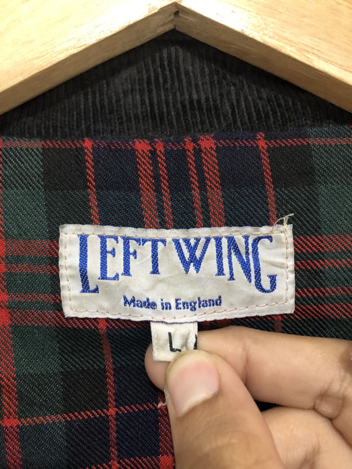 Vintage 🏴󠁧󠁢󠁥󠁮󠁧󠁿 Left Wing Classic Waxed Cotton Jacket Made England Size US L / EU 52-54 / 3 - 8 Thumbnail