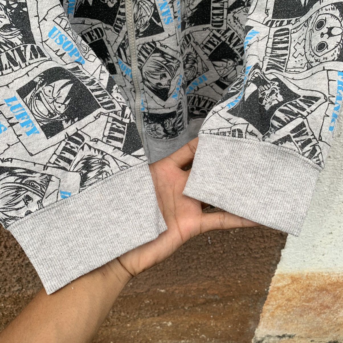 Anime × One Piece One Piece Anime Hoodie Full Printed Jumper Kids Sweater Size US S / EU 44-46 / 1 - 5 Thumbnail