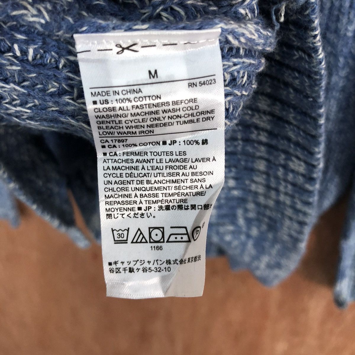 Japanese Brand Banana Republic Navy Blue knitwear Cardigan #H228 Size US M / EU 48-50 / 2 - 14 Thumbnail