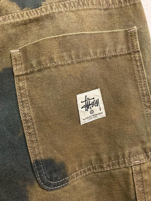 Stussy Floral Dye Work Pant | Grailed