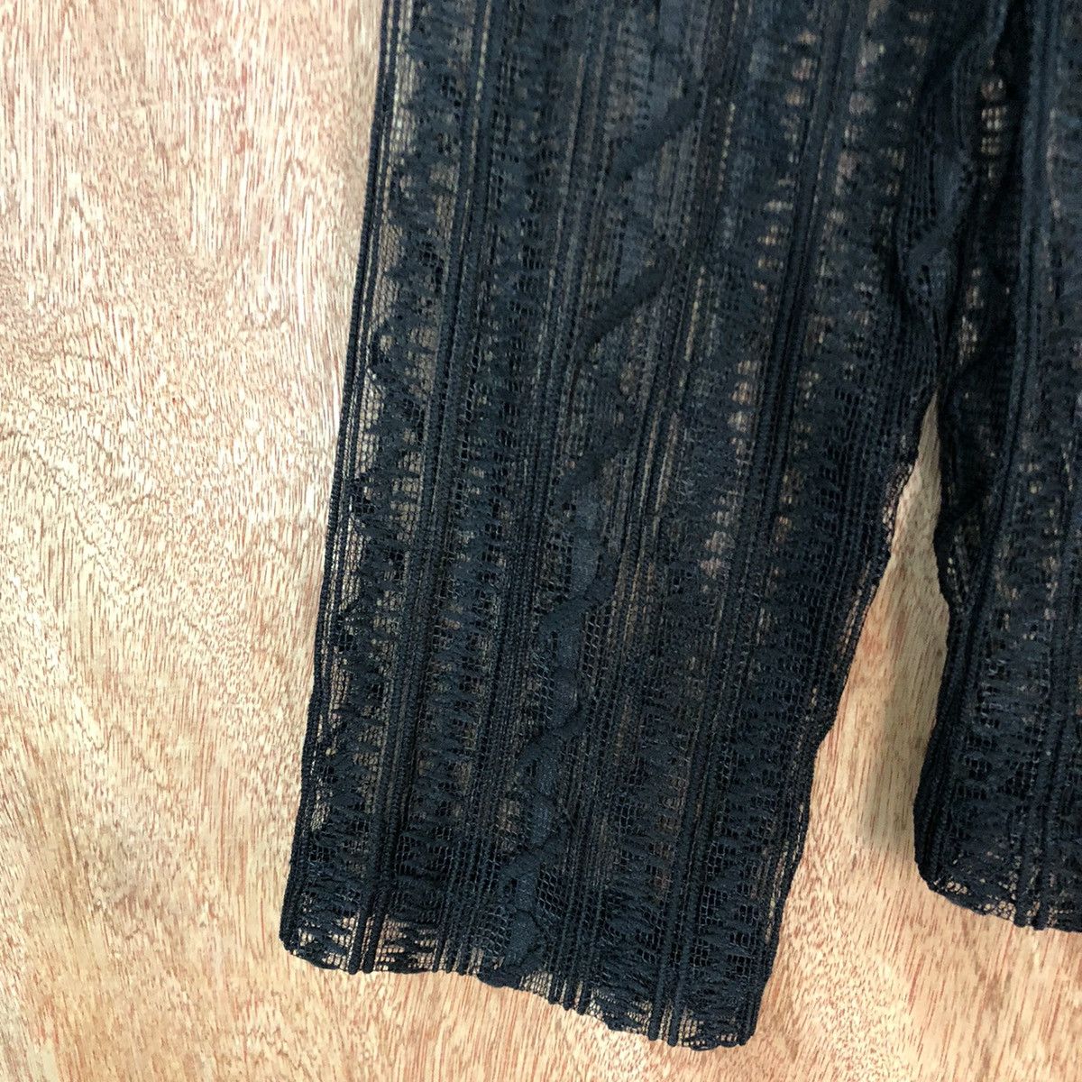 Vintage Japan Black crochet sexy Knitwear japan #H214 Size US S / EU 44-46 / 1 - 6 Thumbnail
