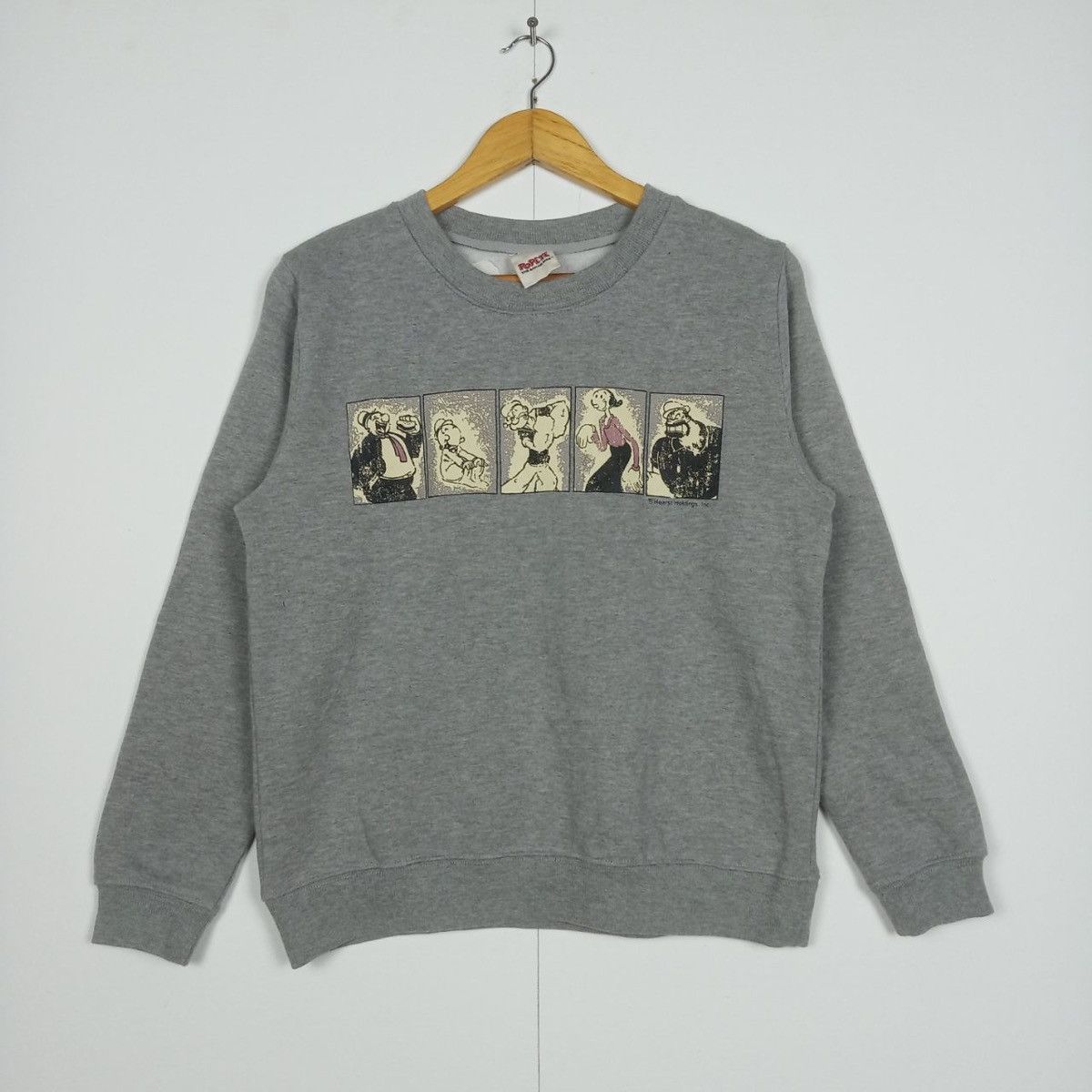 Cartoon Network × Disney The Sailor man popeye cartoon sweatshirt pullover Size US S / EU 44-46 / 1 - 1 Thumbnail