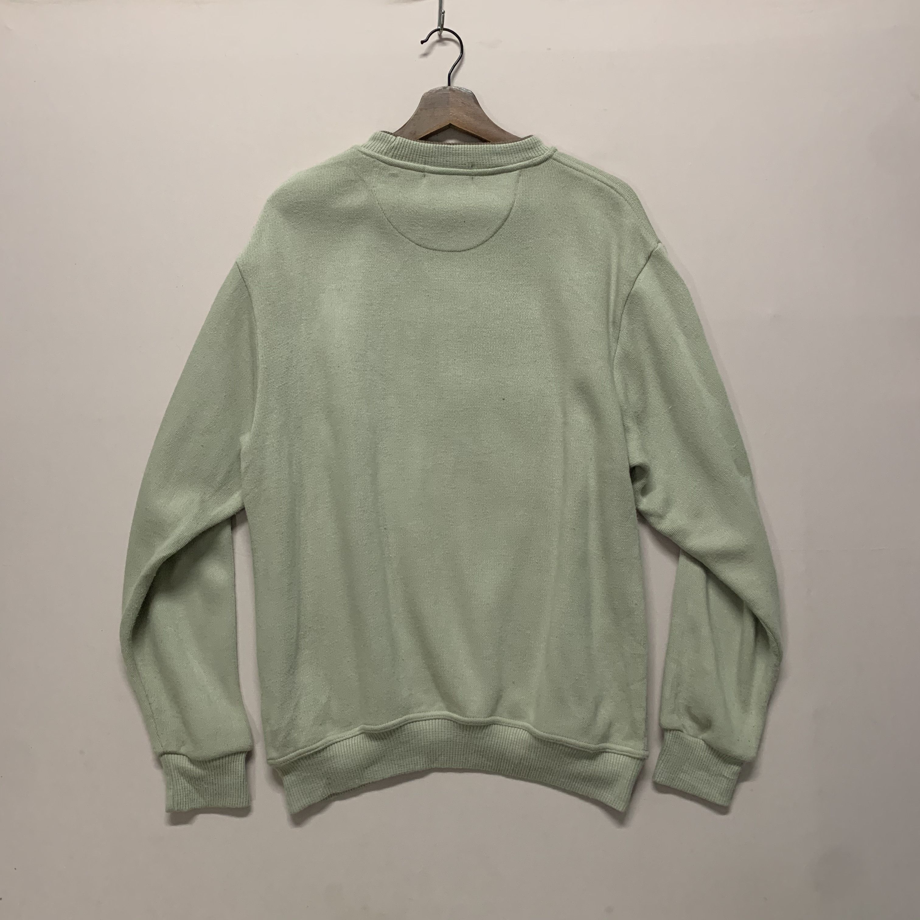 Valentino 💥 Claudio Valentino Spell Out Vintage Pullover Sweater Size US L / EU 52-54 / 3 - 9 Thumbnail