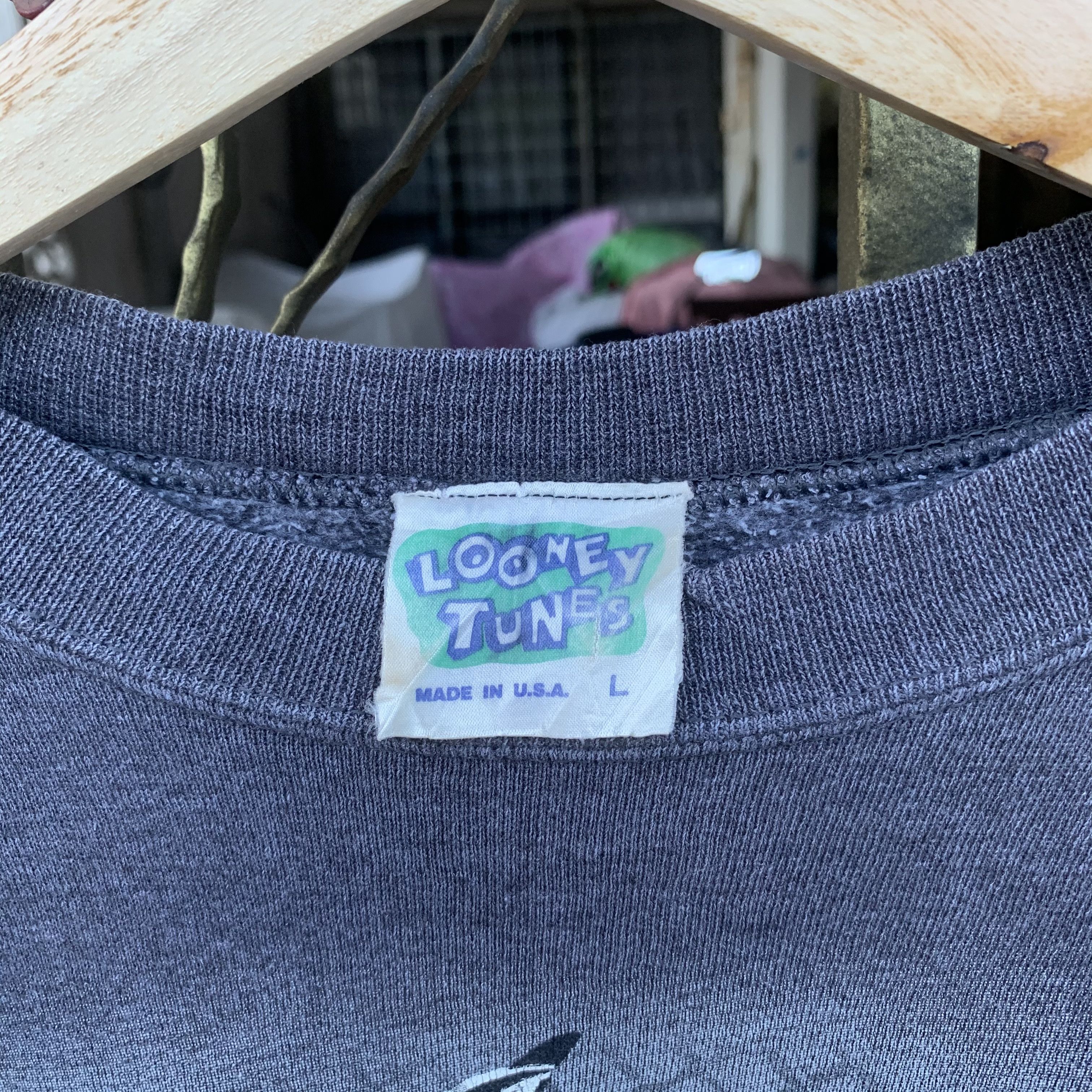 Vintage 💥1990’s Vtg Looney Tunes Crewneck Sweatshirts Made In Usa Size US L / EU 52-54 / 3 - 5 Thumbnail