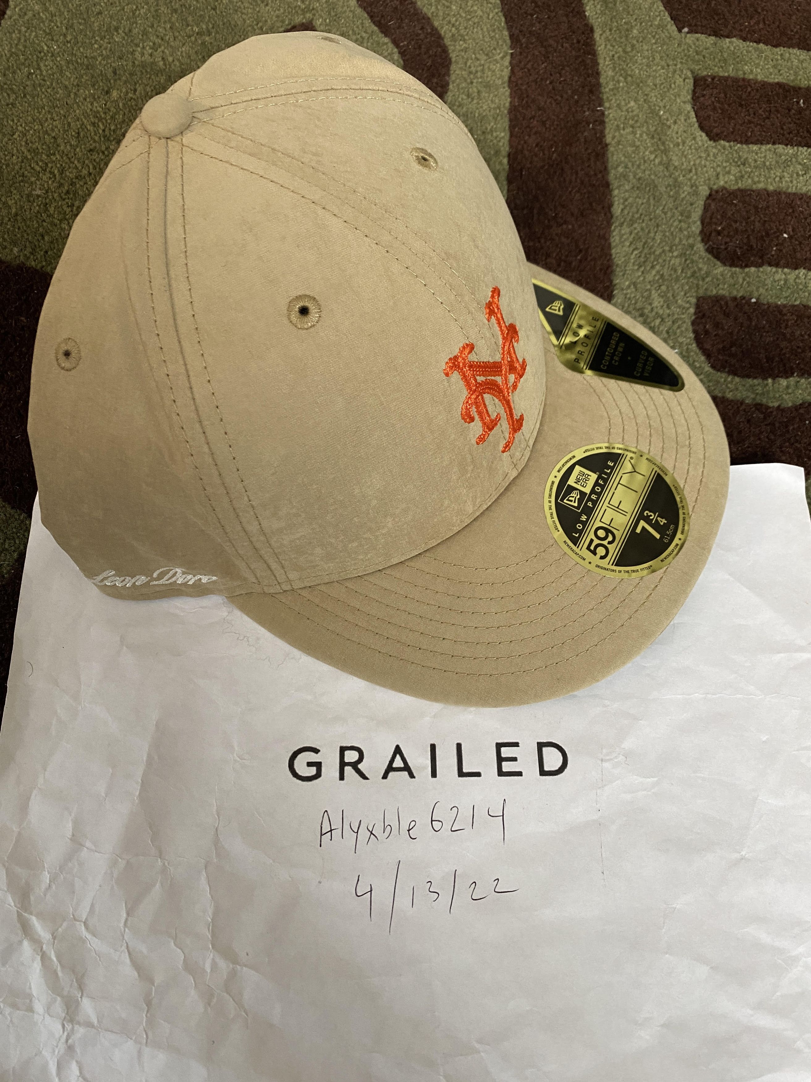 Aime Leon Dore [7 3/4] Aime Leon Dore ALD / New Era Brushed Nylon Mets Hat Size ONE SIZE - 3 Thumbnail