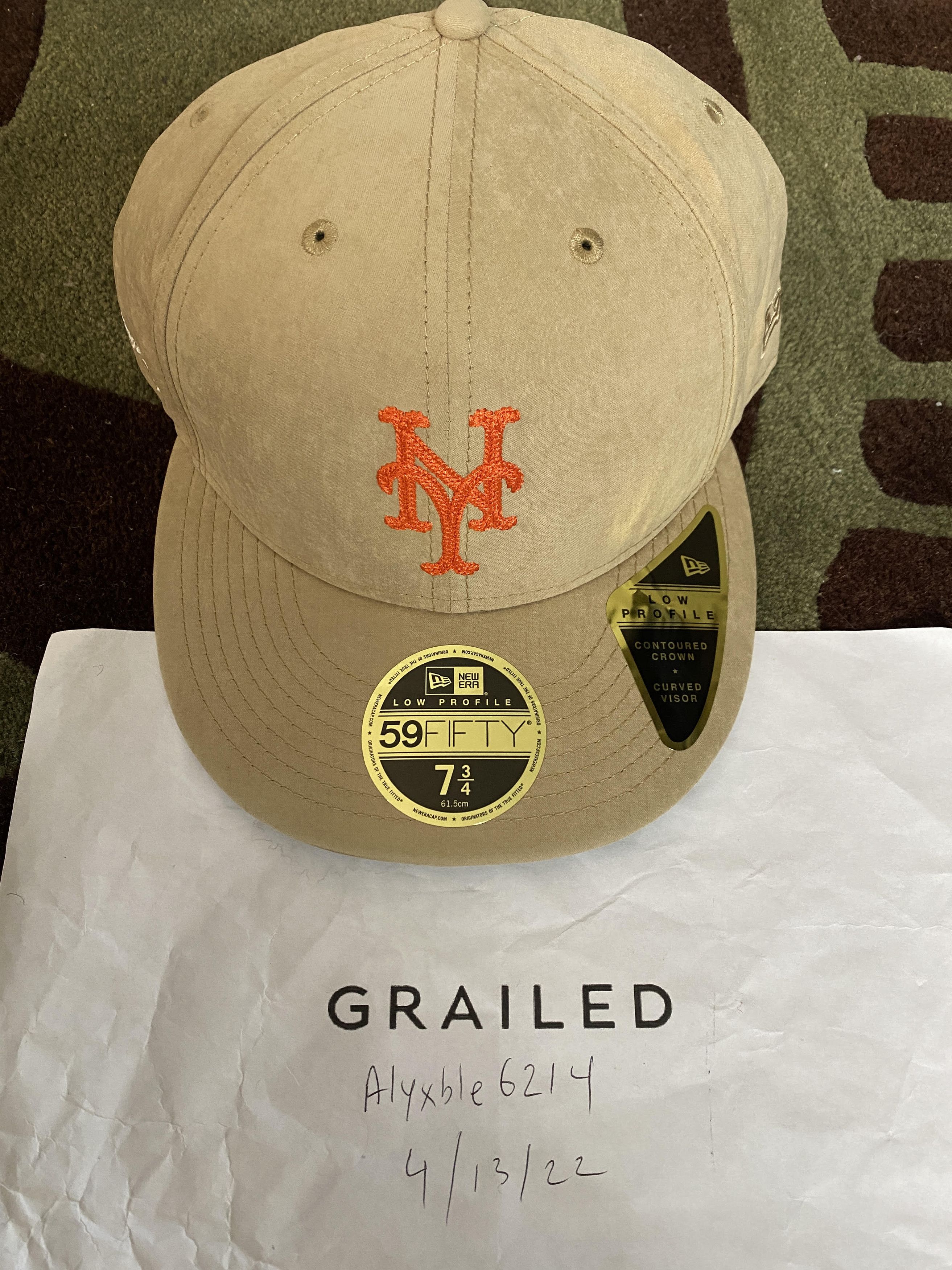 Aime Leon Dore [7 3/4] Aime Leon Dore ALD / New Era Brushed Nylon Mets Hat Size ONE SIZE - 2 Thumbnail