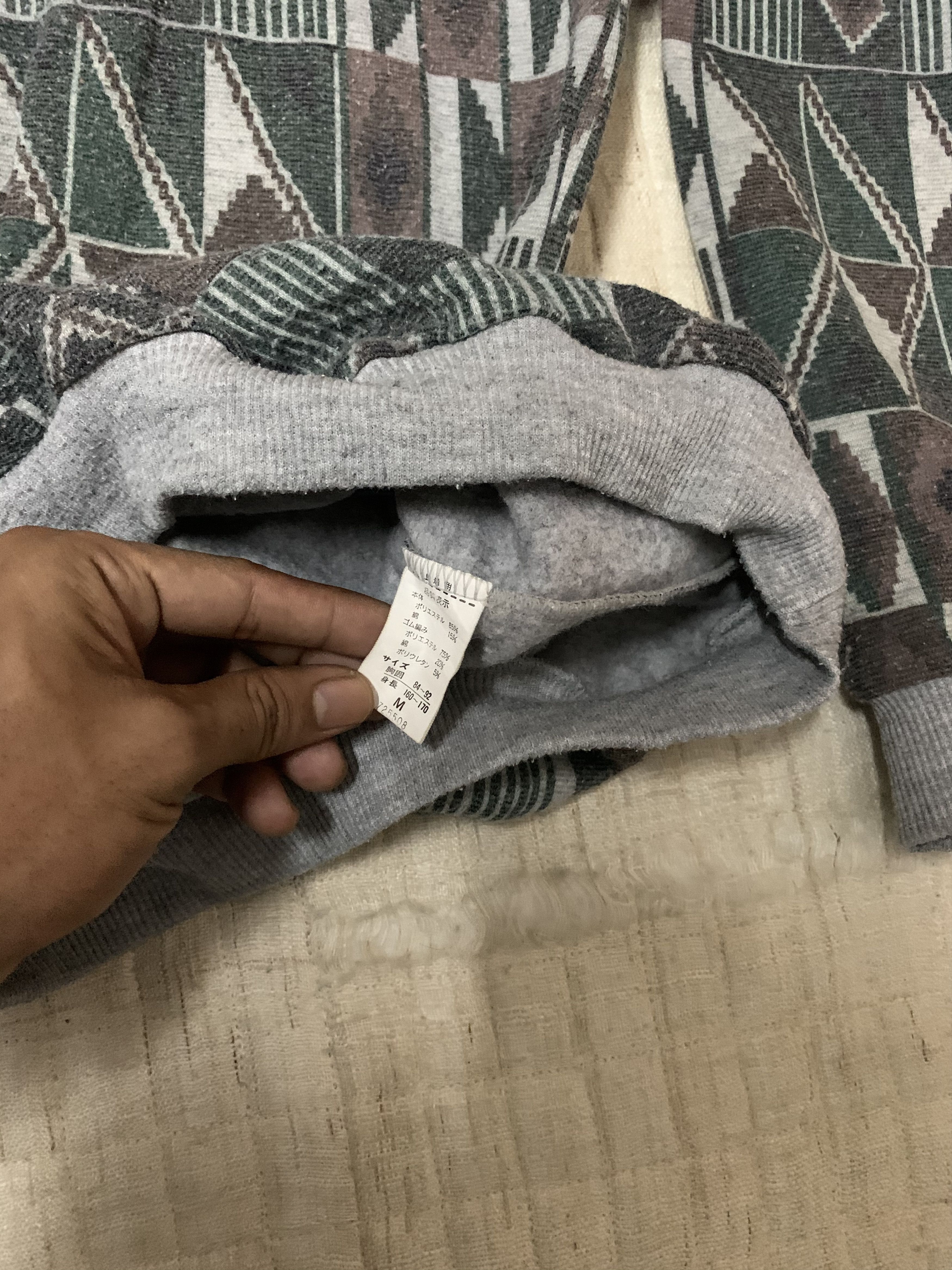 Japanese Brand Crack Shot Art Navajo Design Native Sweater Size US S / EU 44-46 / 1 - 5 Thumbnail