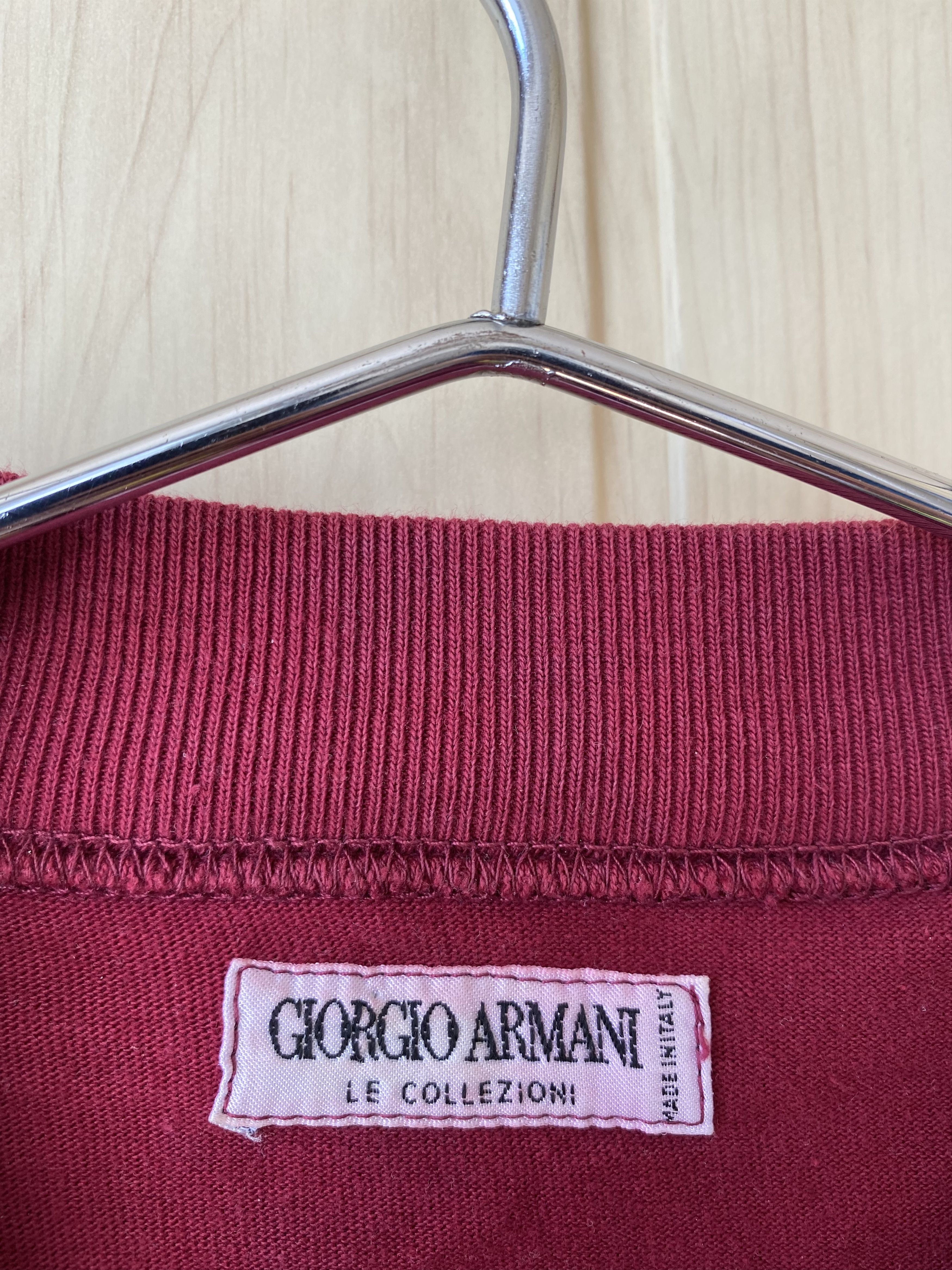 Giorgio Armani Vintage 90s Giorgio Armani middle logo t-shirt Size US L / EU 52-54 / 3 - 3 Thumbnail