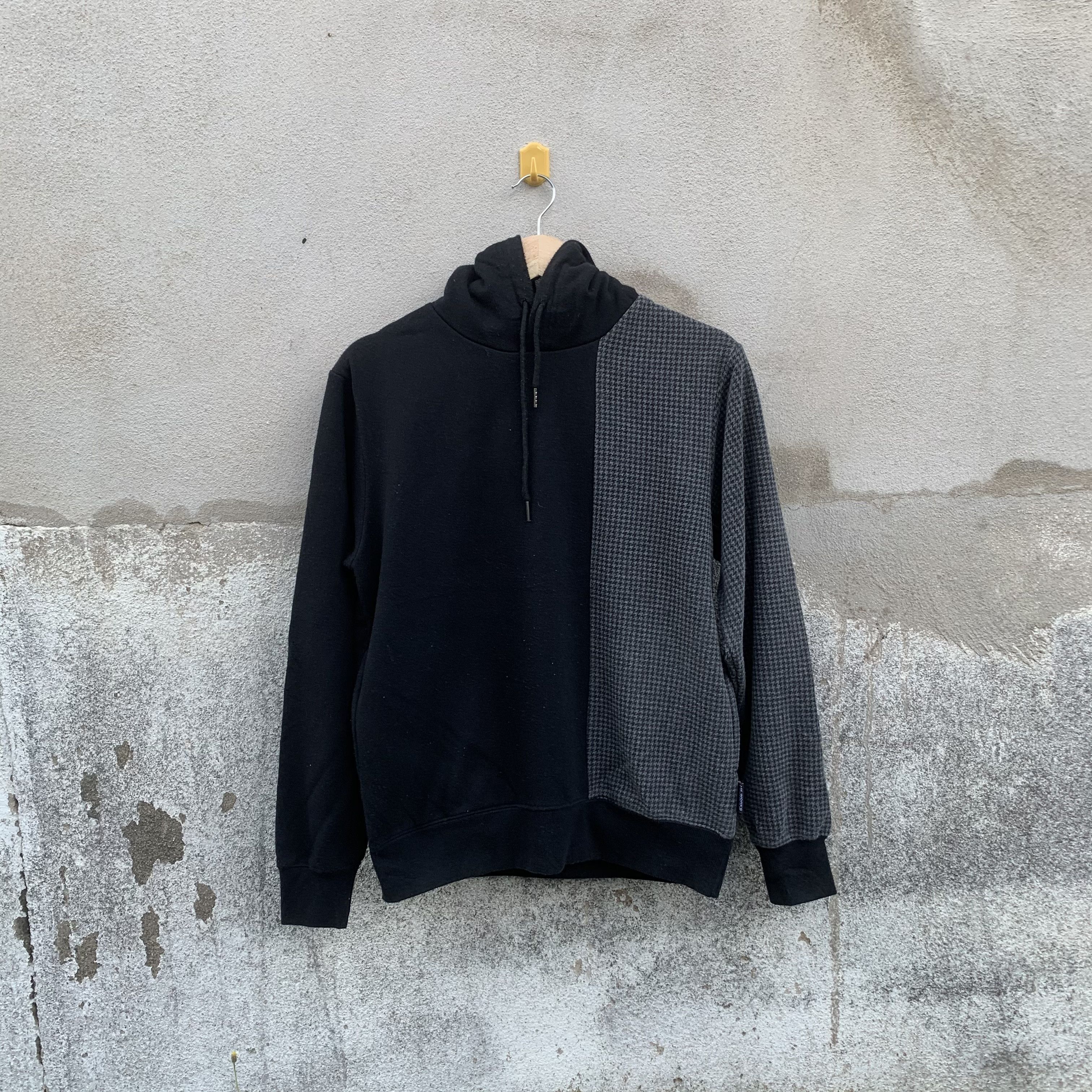Hiroko Koshino Homme Vintage HK Hiroko Koshino London Hooded Pullover Sweatshirt Size US M / EU 48-50 / 2 - 1 Thumbnail