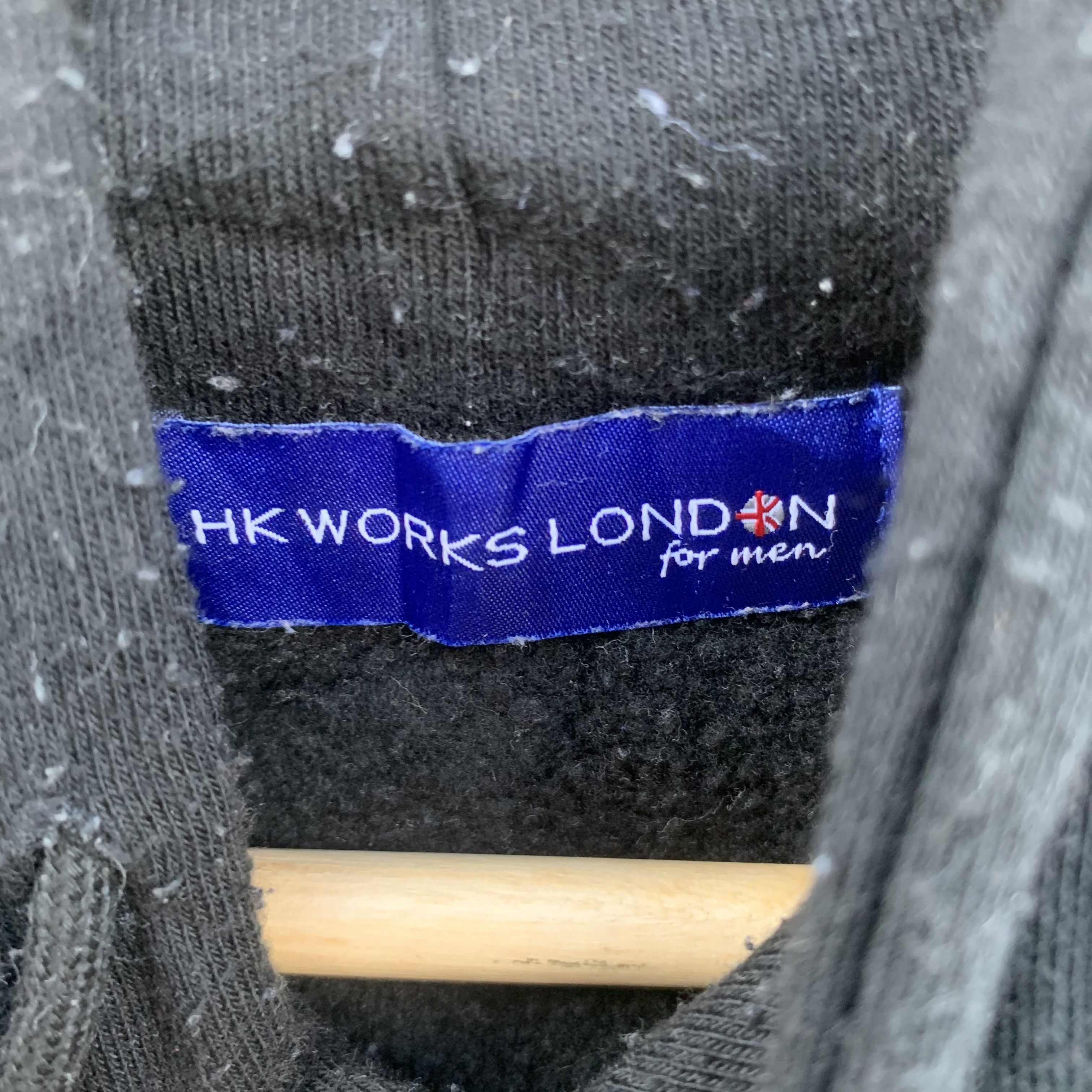 Hiroko Koshino Homme Vintage HK Hiroko Koshino London Hooded Pullover Sweatshirt Size US M / EU 48-50 / 2 - 6 Thumbnail