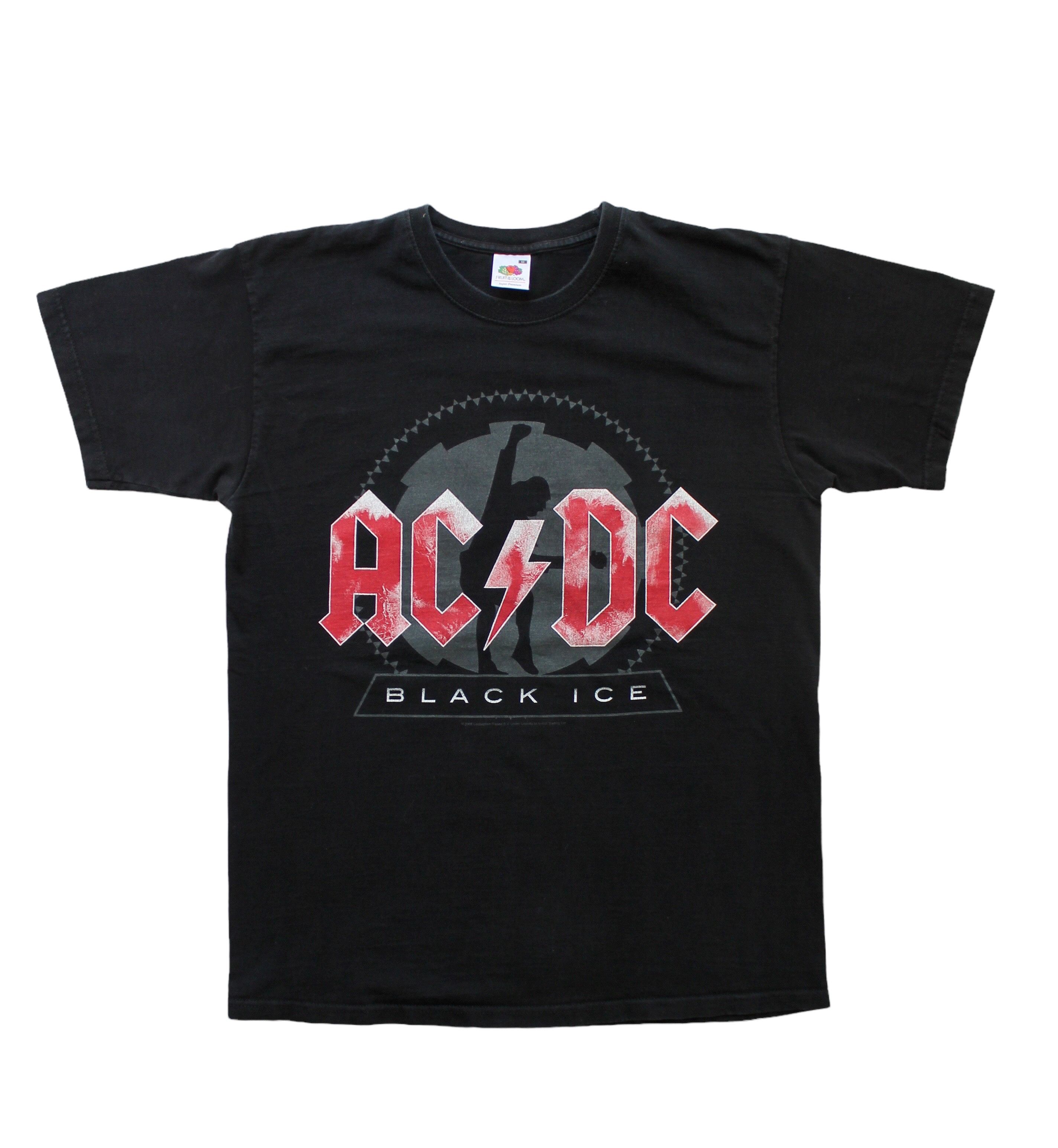 AC/DC 2008 AC/DC release album BLACK ICE Band t Shirt tee Size US M / EU 48-50 / 2 - 2 Thumbnail