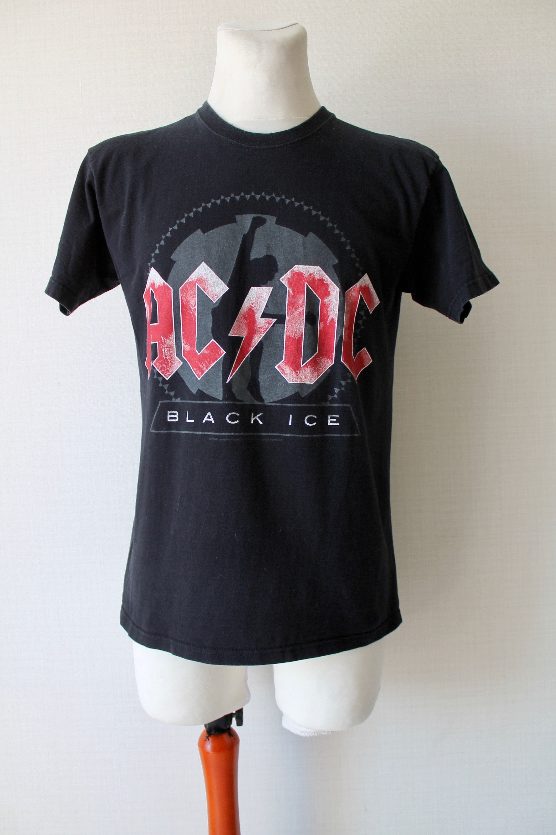AC/DC 2008 AC/DC release album BLACK ICE Band t Shirt tee Size US M / EU 48-50 / 2 - 9 Thumbnail