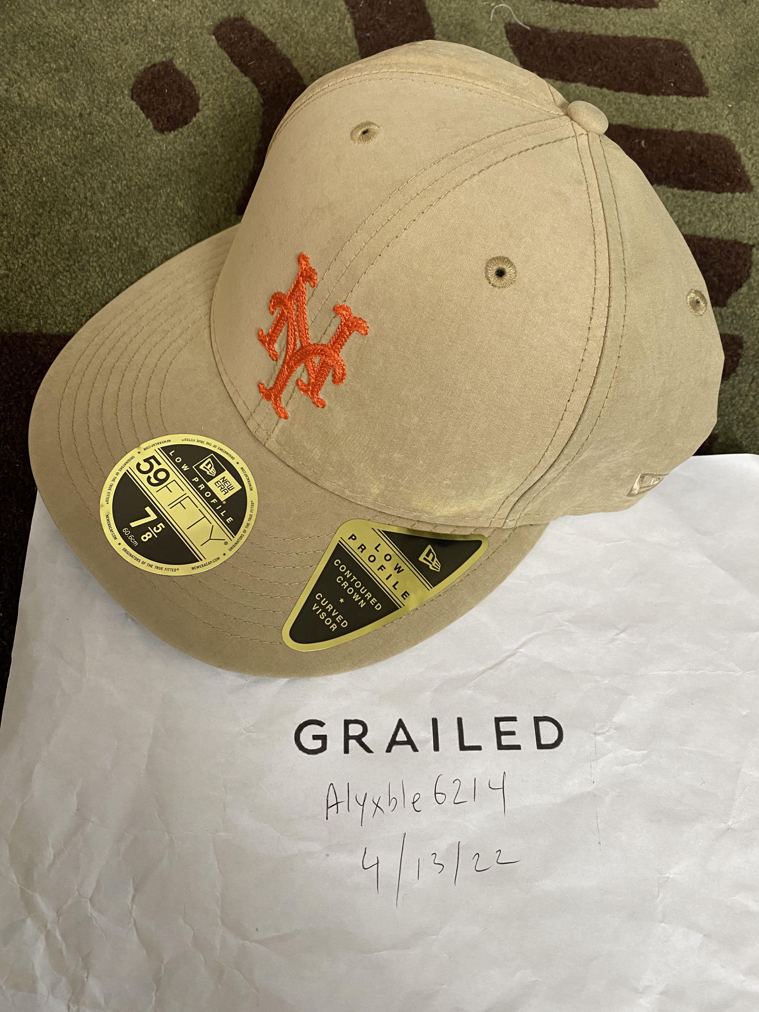 Aime Leon Dore [7 5/8] Aime Leon Dore ALD / New Era Brushed Nylon Mets Hat Size ONE SIZE - 6 Thumbnail