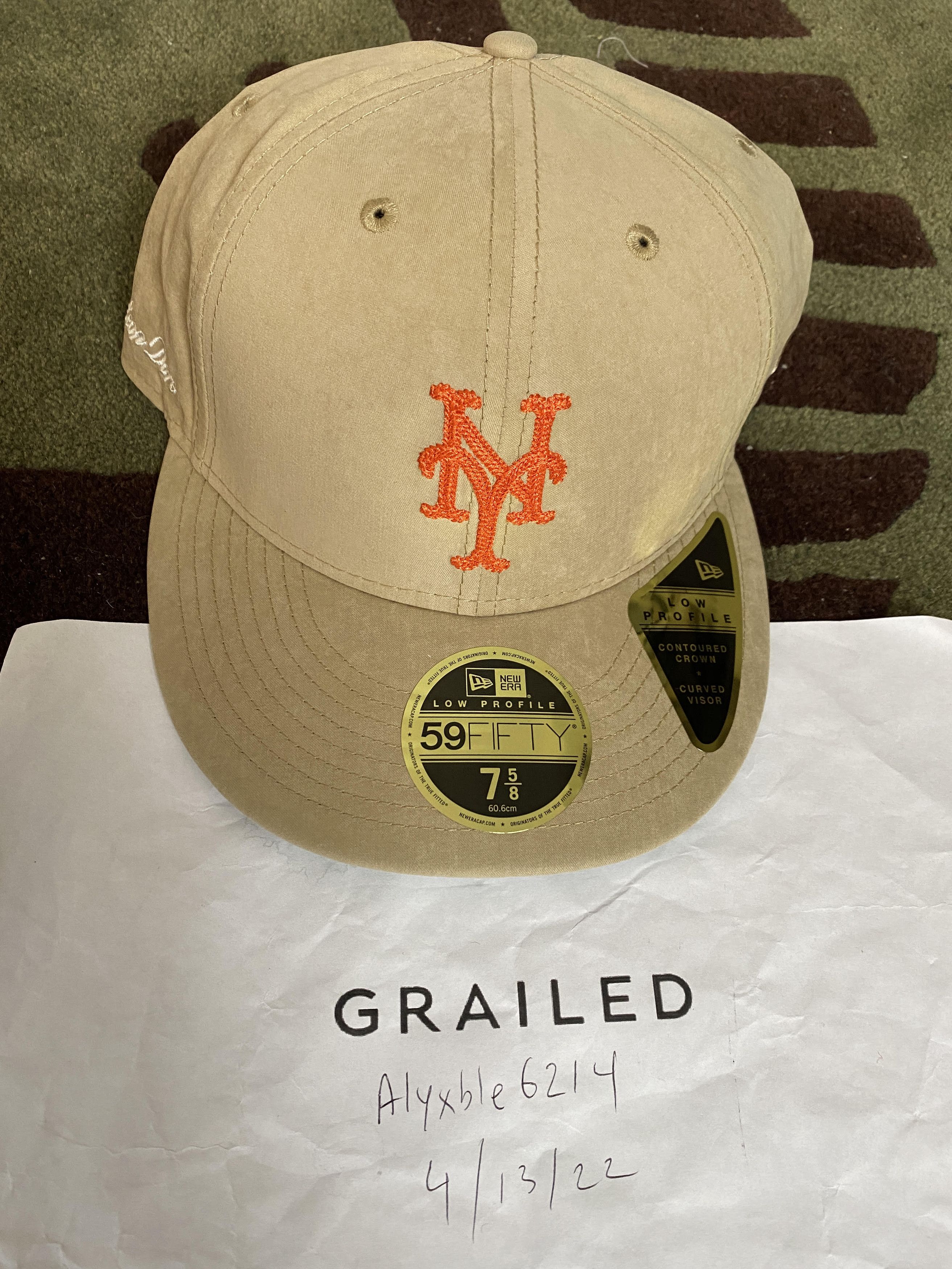 Aime Leon Dore [7 5/8] Aime Leon Dore ALD / New Era Brushed Nylon Mets Hat Size ONE SIZE - 4 Thumbnail