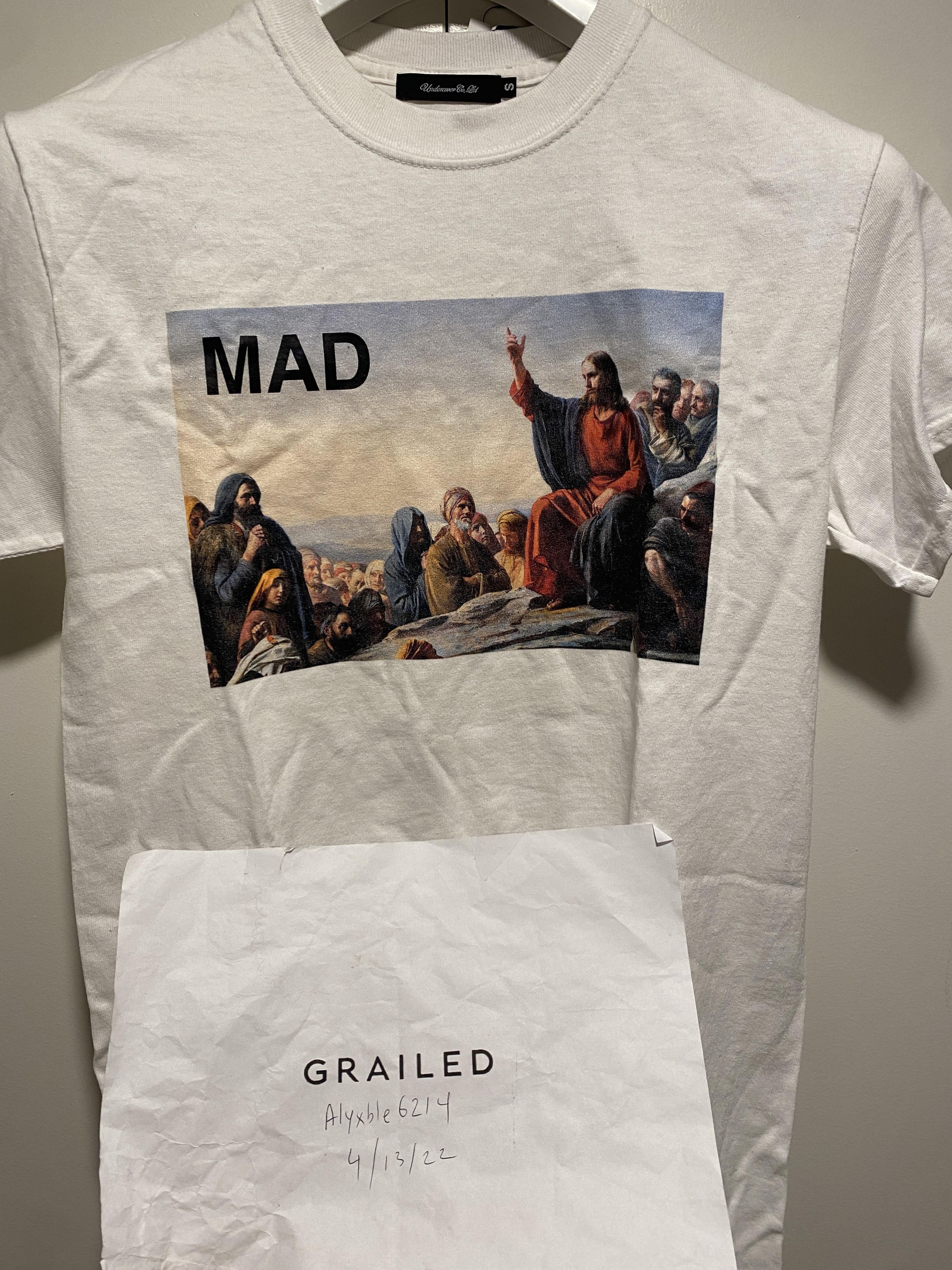 Undercover MAD Jesus tee WHITE Last Supper Size US S / EU 44-46 / 1 - 7 Thumbnail