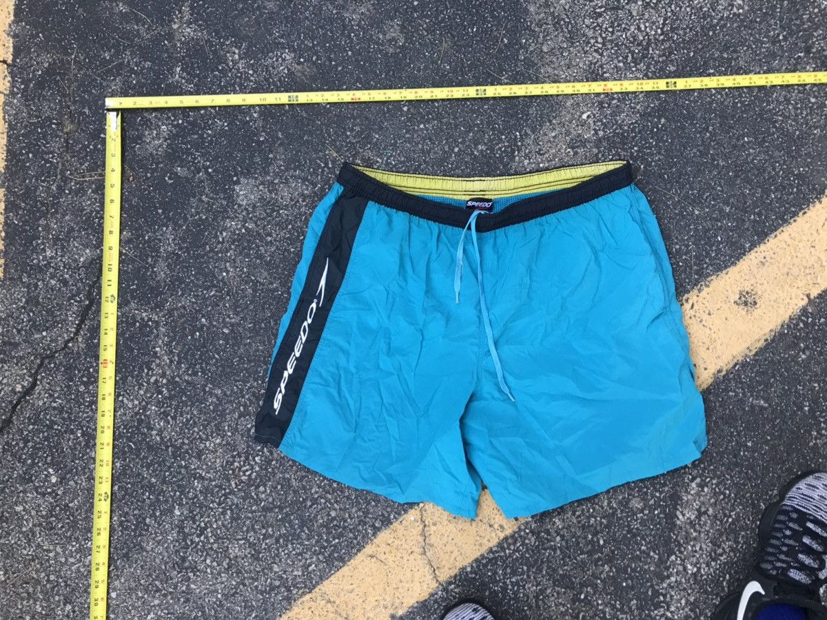 Speedo × Vintage 90s Vintage Speedo shorts swim trunks bathing suit swimming Size US 40 / EU 56 - 4 Thumbnail