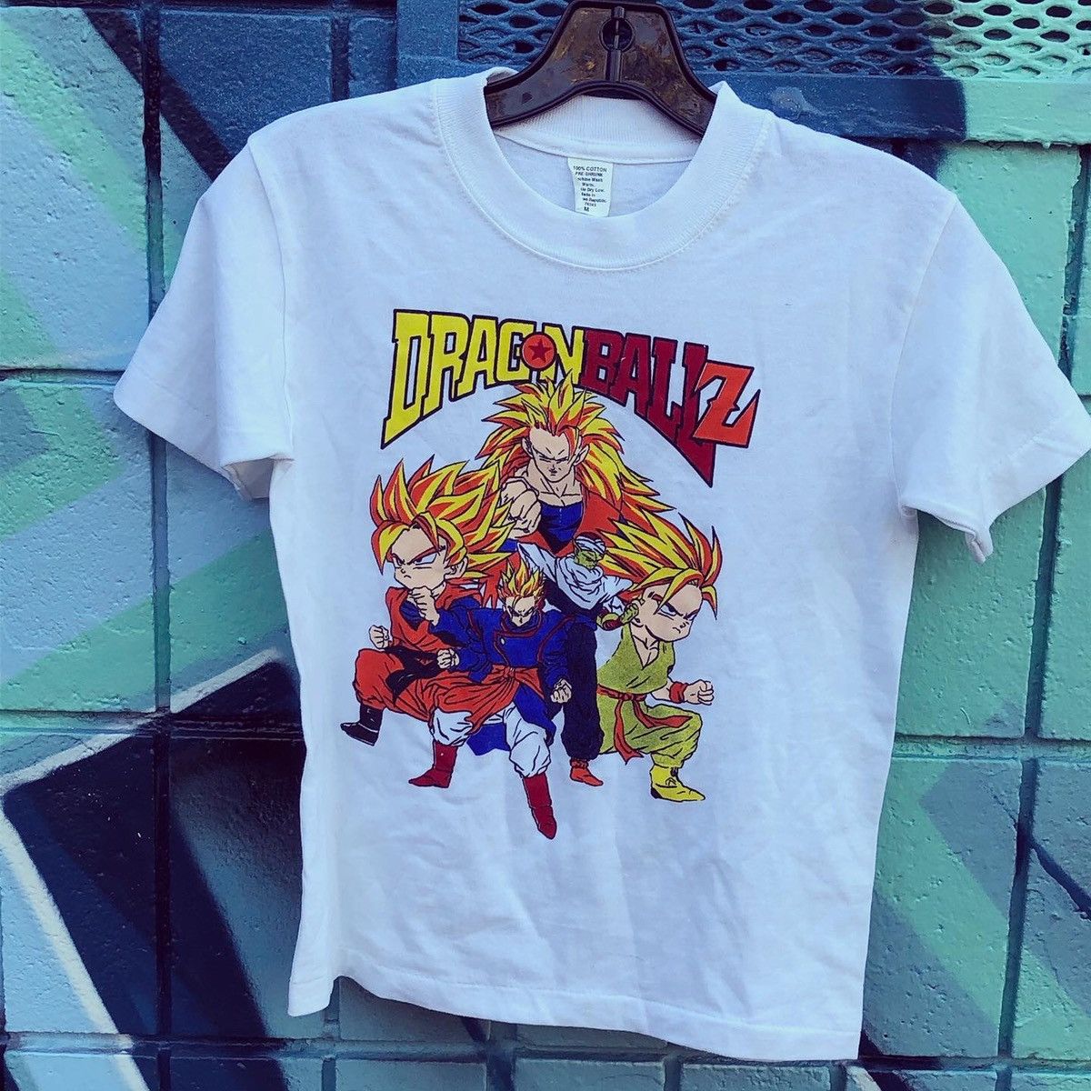 Anime 80s Vintage Dragon Ball T-Shirt Single Stitch Anime Kidcore Size US XS / EU 42 / 0 - 2 Thumbnail