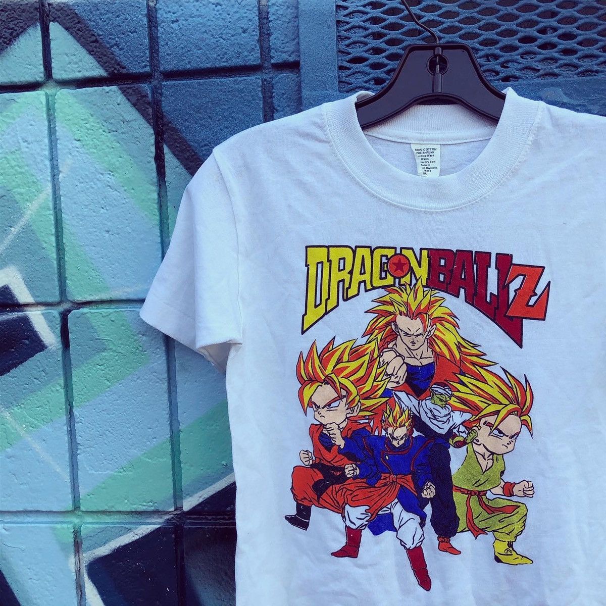 Anime 80s Vintage Dragon Ball T-Shirt Single Stitch Anime Kidcore Size US XS / EU 42 / 0 - 1 Thumbnail