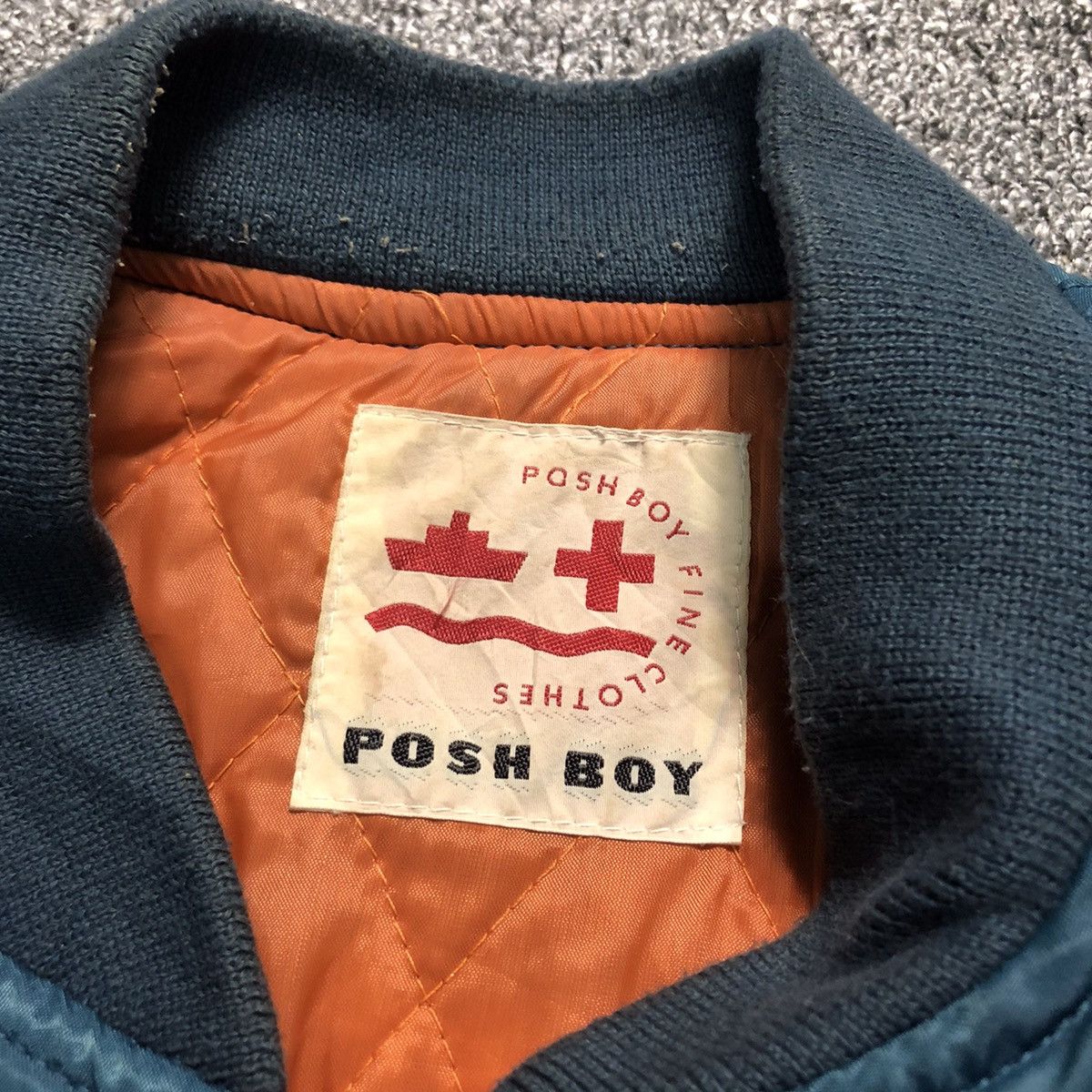Japanese Brand Vintage Poshboy Ma-1 Bomber Jacket Street Style Size US L / EU 52-54 / 3 - 10 Thumbnail