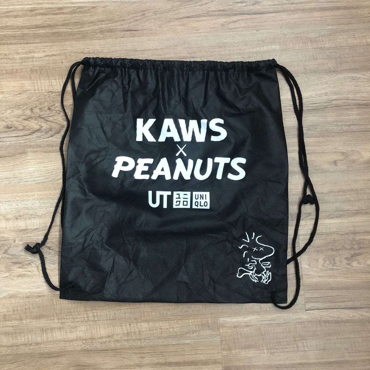 Kaws × Peanuts × Uniqlo Peanuts by Kaws X Uniqlo Drawstring Bag Size ONE SIZE - 3 Thumbnail