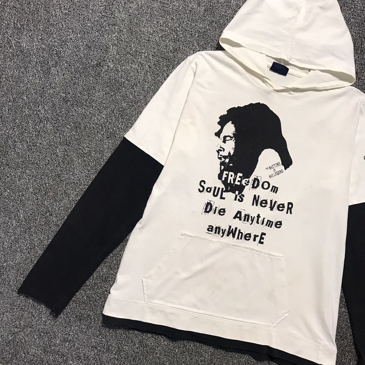 Vintage Vintage y2k Bob Marley Graphic Hoodie Size US M / EU 48-50 / 2 - 2 Thumbnail
