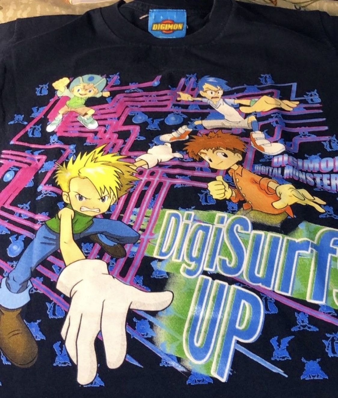 Anime 1999 DIGIMON T-Shirt Anime Cartoon 90s Vintage Kidcore Size US S / EU 44-46 / 1 - 1 Thumbnail