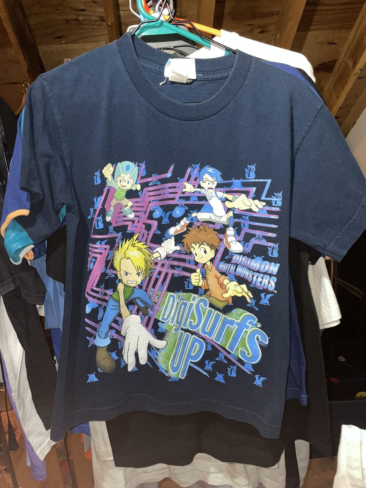 Anime 1999 DIGIMON T-Shirt Anime Cartoon 90s Vintage Kidcore Size US S / EU 44-46 / 1 - 2 Thumbnail