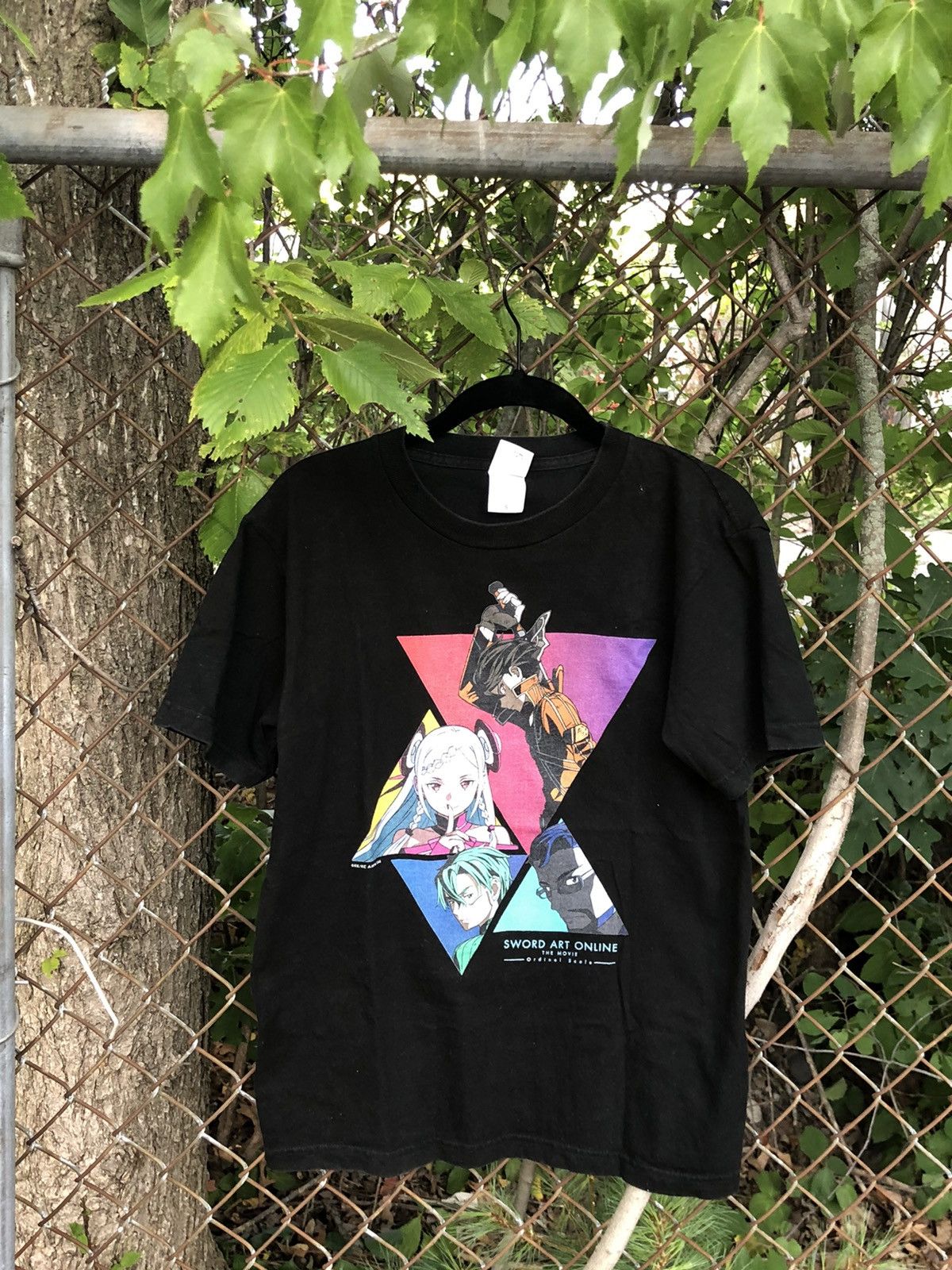 Anime SWORD ART ONLINE Anime T-Shirt Movie Manga Cartoon kidcore Size US S / EU 44-46 / 1 - 2 Thumbnail