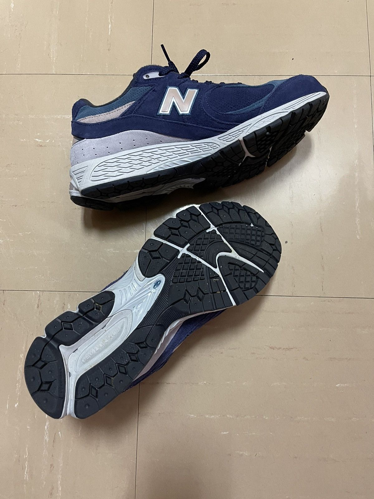 New Balance New Balance 2002r Blue/Taupe Size US 12 / EU 45 - 5 Thumbnail