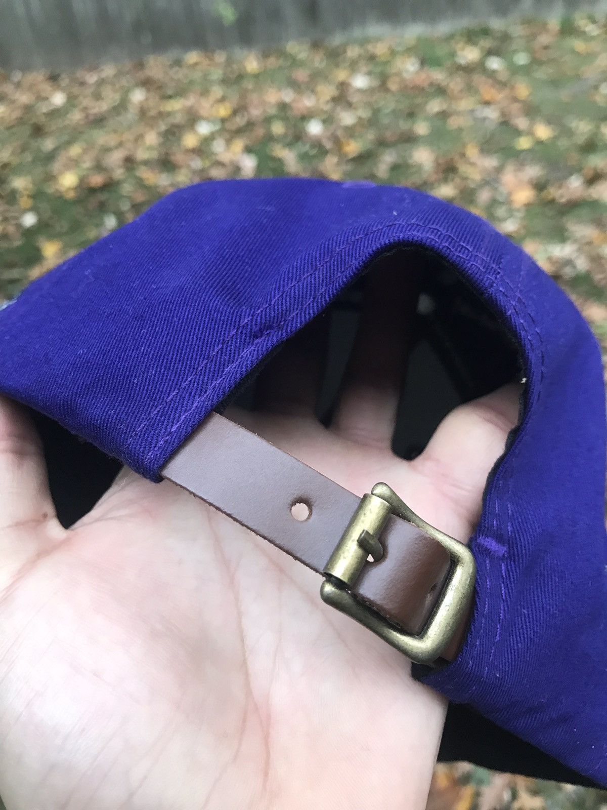 Pink Dolphin Pink Dolphin Hat w/ leather belt strap streetwear cap Size ONE SIZE - 4 Thumbnail