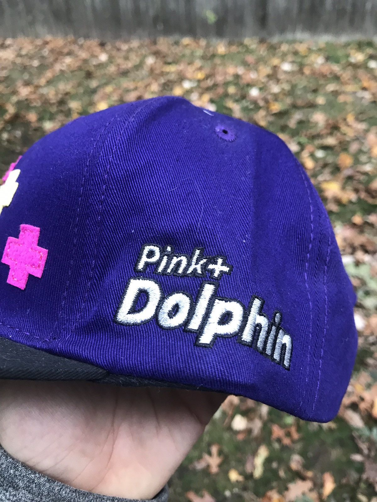 Pink Dolphin Pink Dolphin Hat w/ leather belt strap streetwear cap Size ONE SIZE - 3 Thumbnail