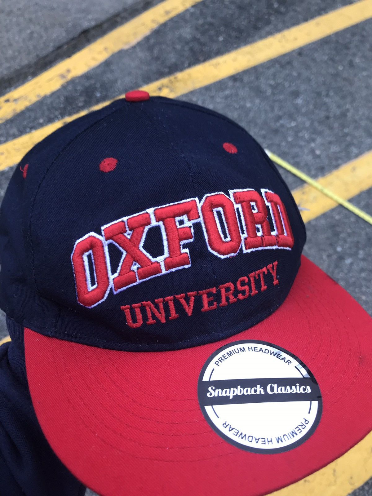 Vintage 90s Vintage Oxford University Snapback Hat Embroidered Hat Size ONE SIZE - 5 Thumbnail