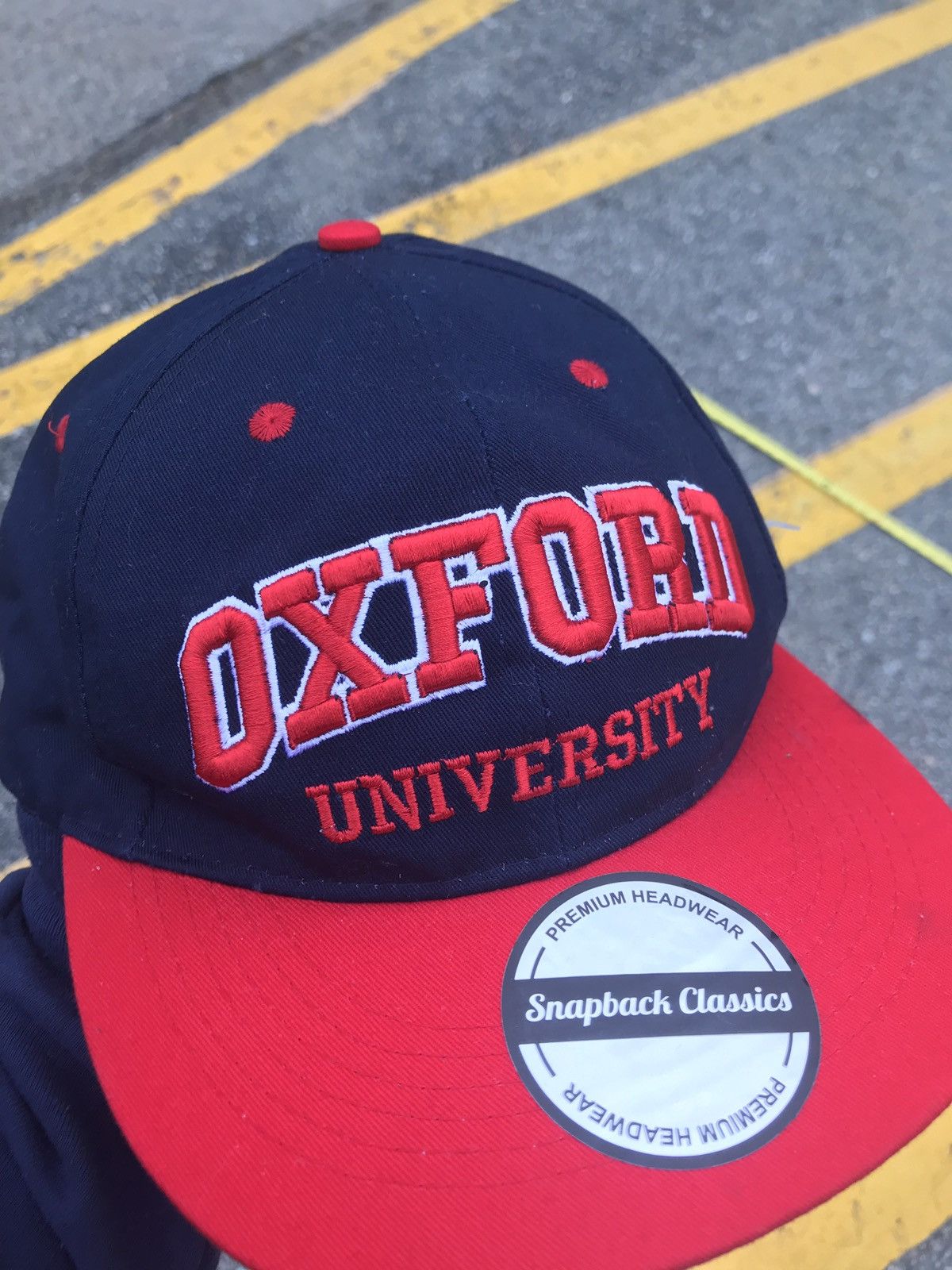 Vintage 90s Vintage Oxford University Snapback Hat Embroidered Hat Size ONE SIZE - 6 Thumbnail
