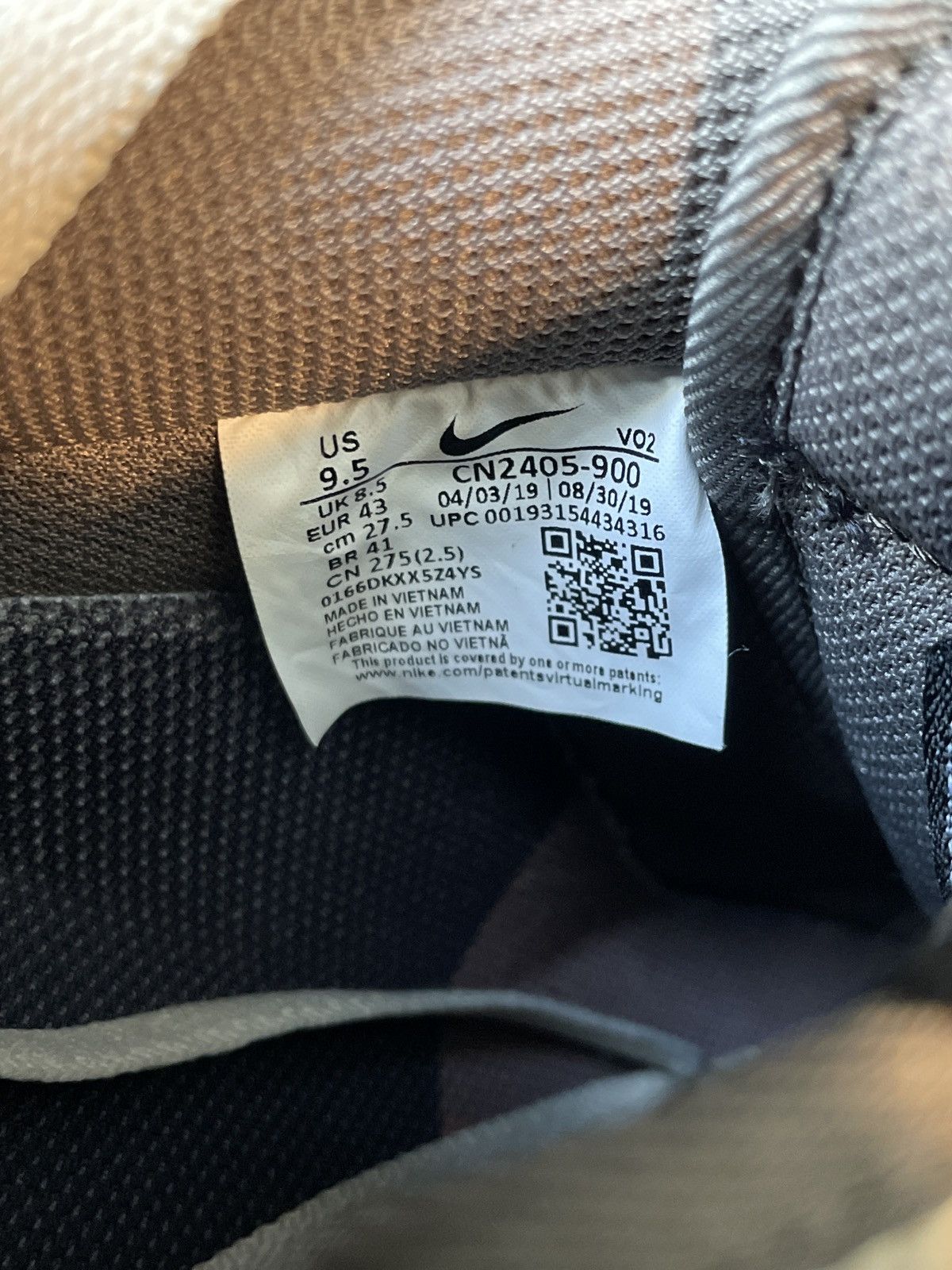 Nike × Travis Scott Air Force 1 Low Cactus Jack Size US 9.5 / EU 42-43 - 6 Thumbnail
