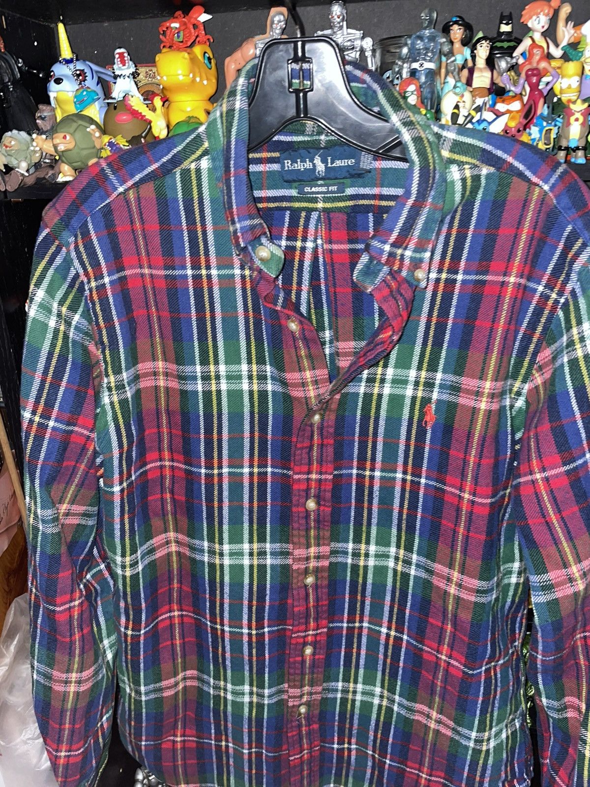 Polo Ralph Lauren 90s Vintage Polo Ralph Lauren Button Up Long Sleeve Shirt Size US L / EU 52-54 / 3 - 2 Thumbnail