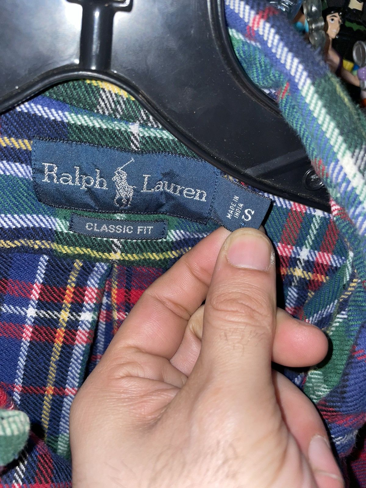Polo Ralph Lauren 90s Vintage Polo Ralph Lauren Button Up Long Sleeve Shirt Size US L / EU 52-54 / 3 - 3 Thumbnail