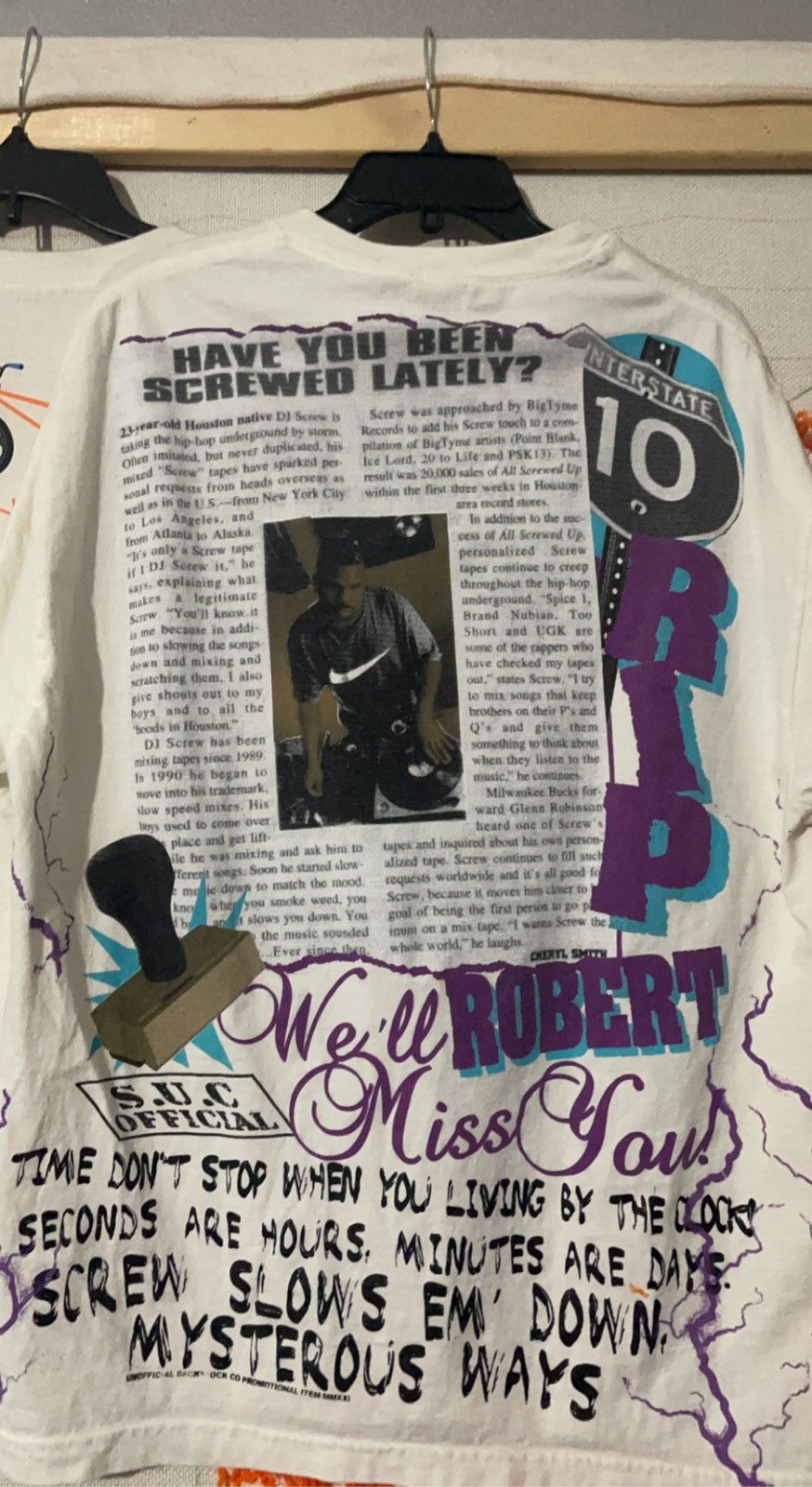 Vintage DJ Screw Rap Tee deals Complex Magazine