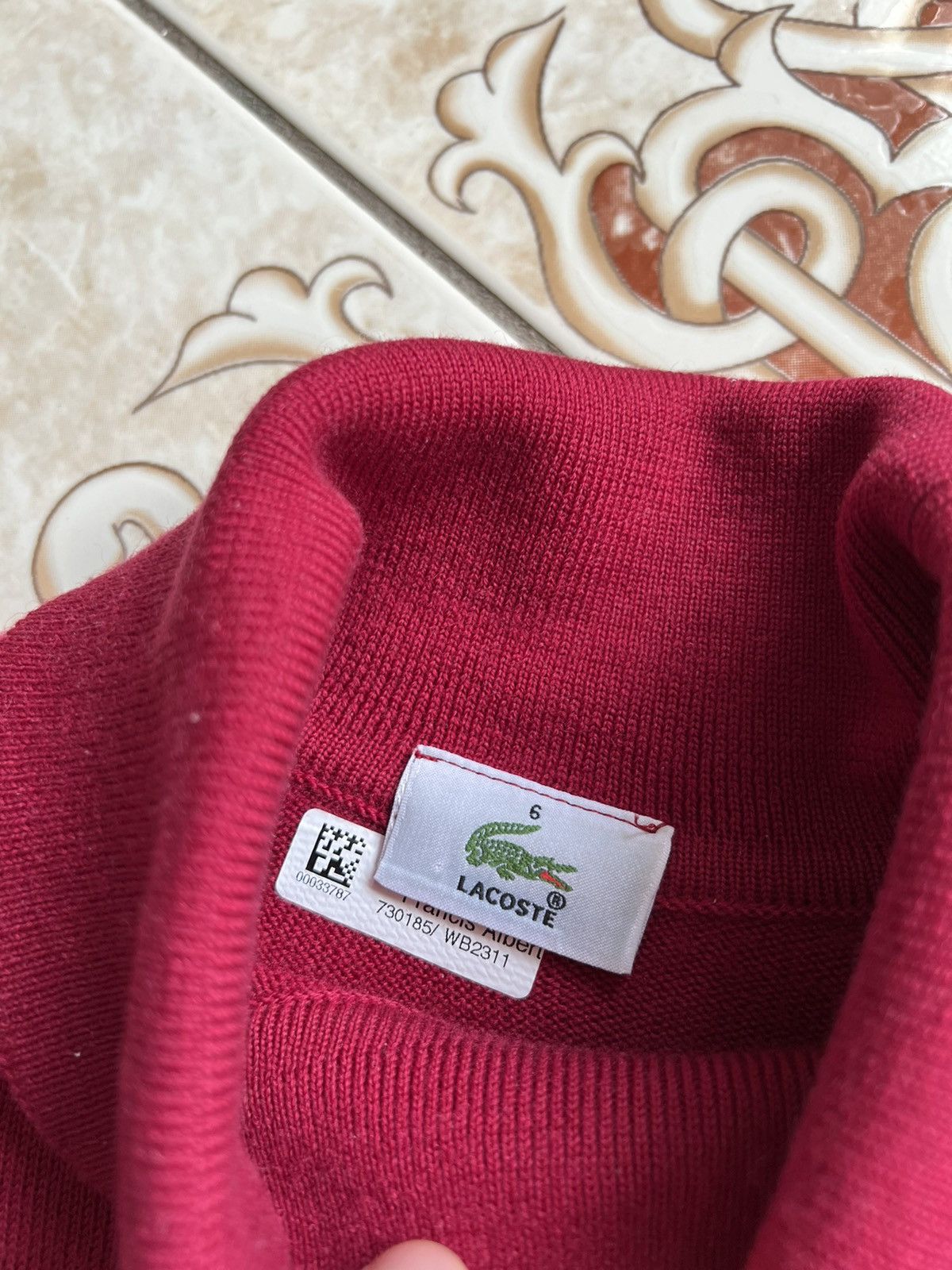 Lacoste × Vintage Vintage Lacoste turtleneck sweater Classic Size US L / EU 52-54 / 3 - 4 Thumbnail