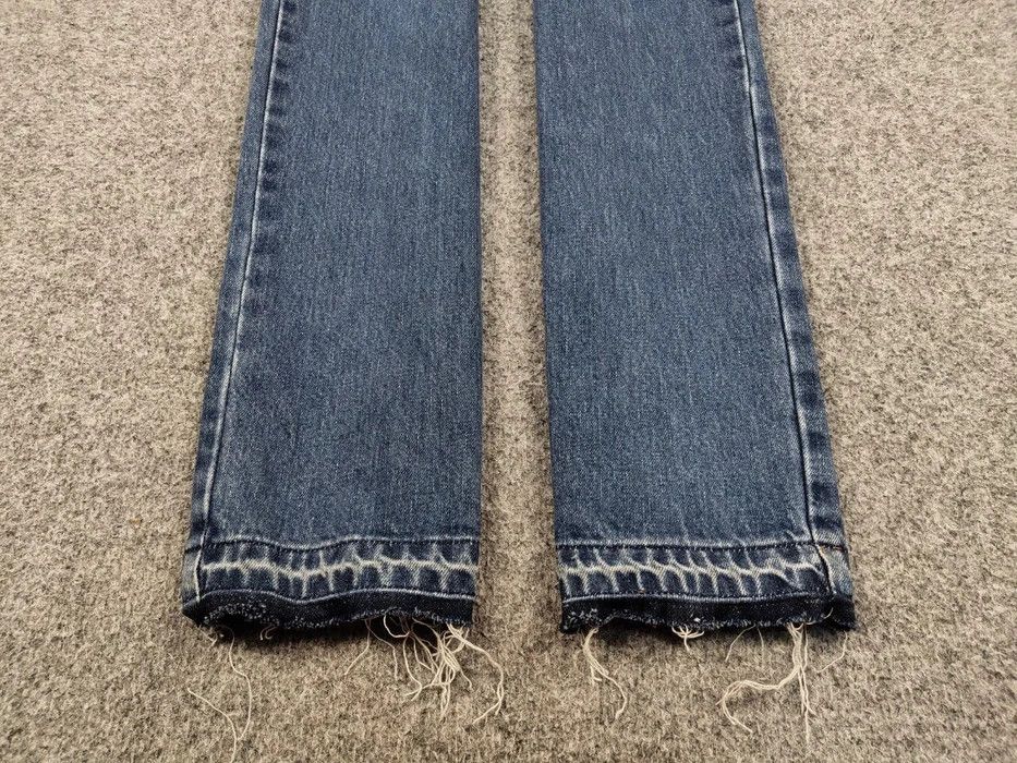 Levi's Vintage 90's Levis 751 Released Hem Faded Blue Denim Jeans Size US 34 / EU 50 - 4 Thumbnail