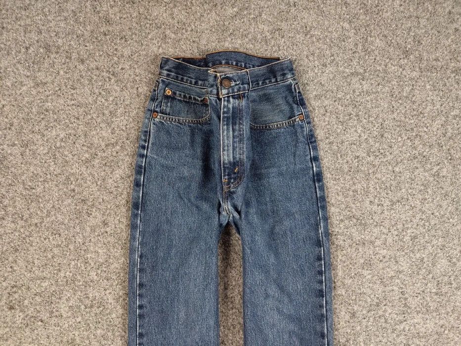 Levi's Vintage 90's Levis 751 Released Hem Faded Blue Denim Jeans Size US 34 / EU 50 - 3 Thumbnail