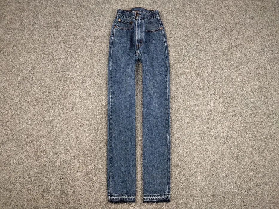 Levi's Vintage 90's Levis 751 Released Hem Faded Blue Denim Jeans Size US 34 / EU 50 - 1 Thumbnail