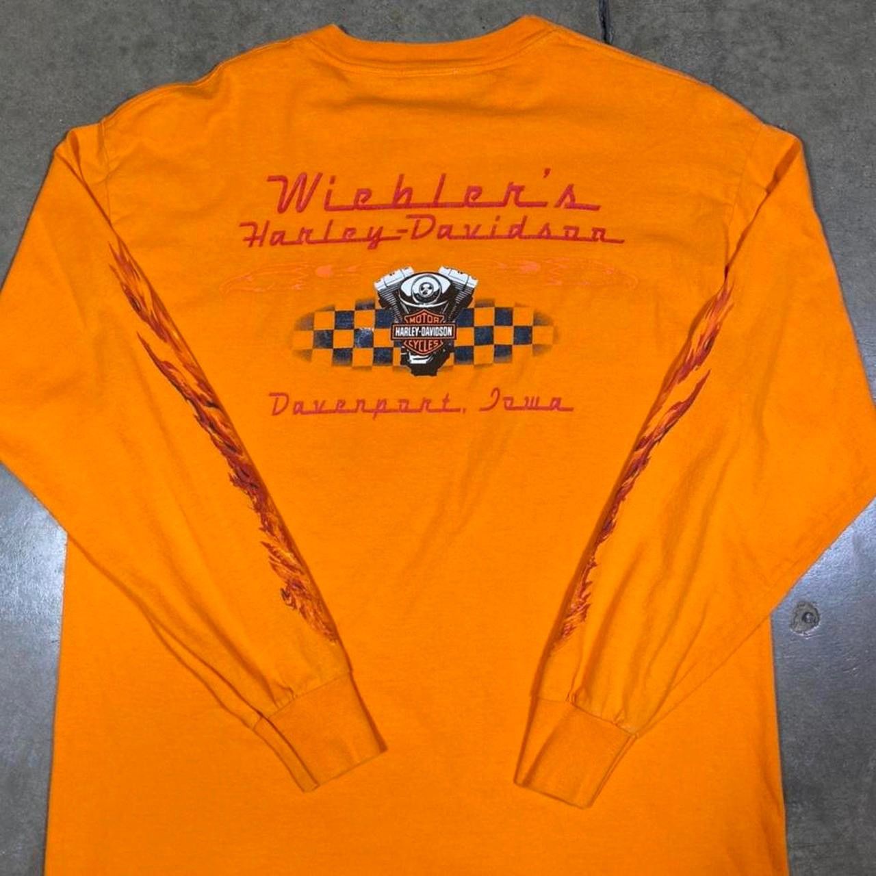 Harley Davidson × Vintage Vintage Harley Davidson Dragon Eternal Combustion Tee Size US L / EU 52-54 / 3 - 4 Thumbnail